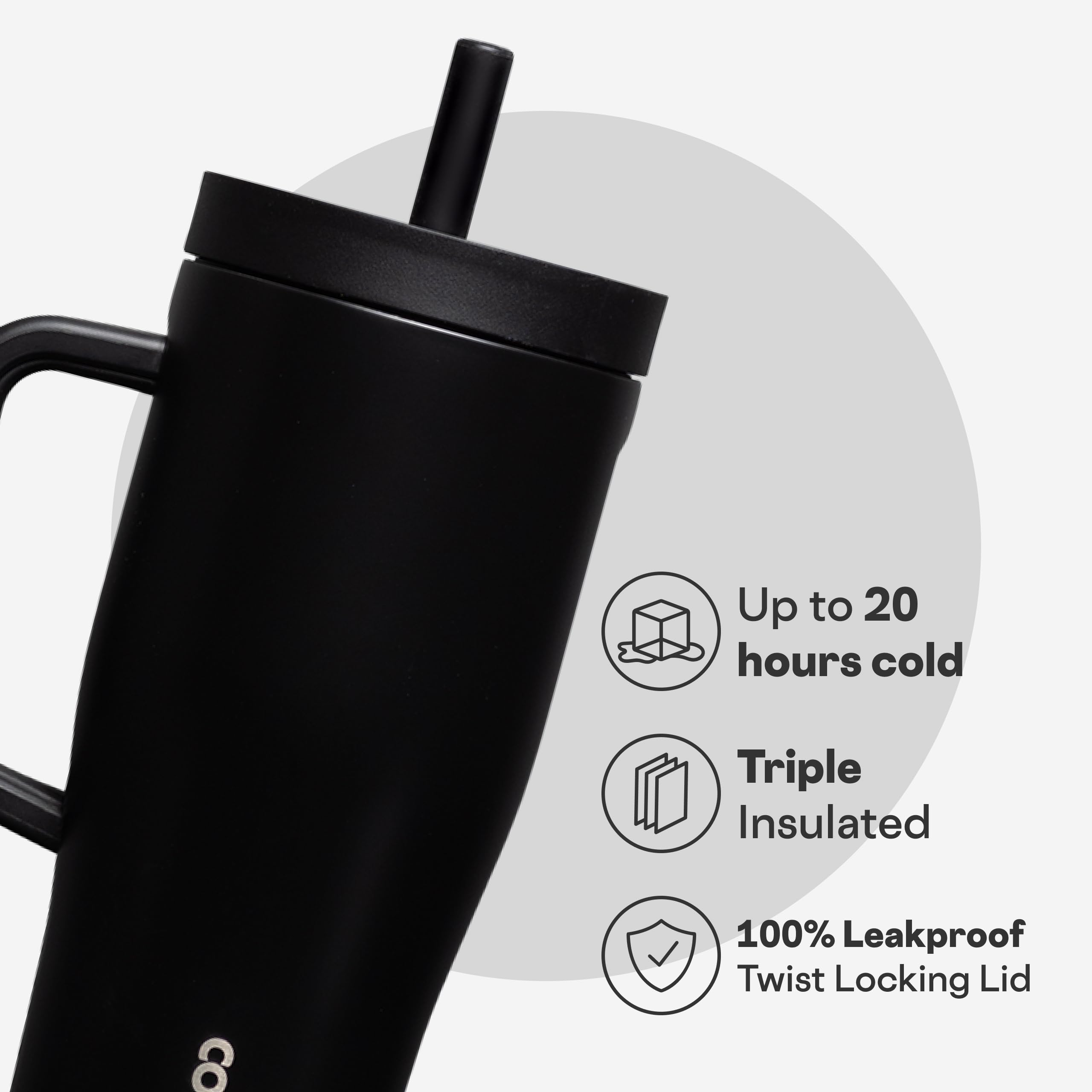 corkcicle-cruiser-insulated-tumbler-with-handle-22-oz-matte-black image 3