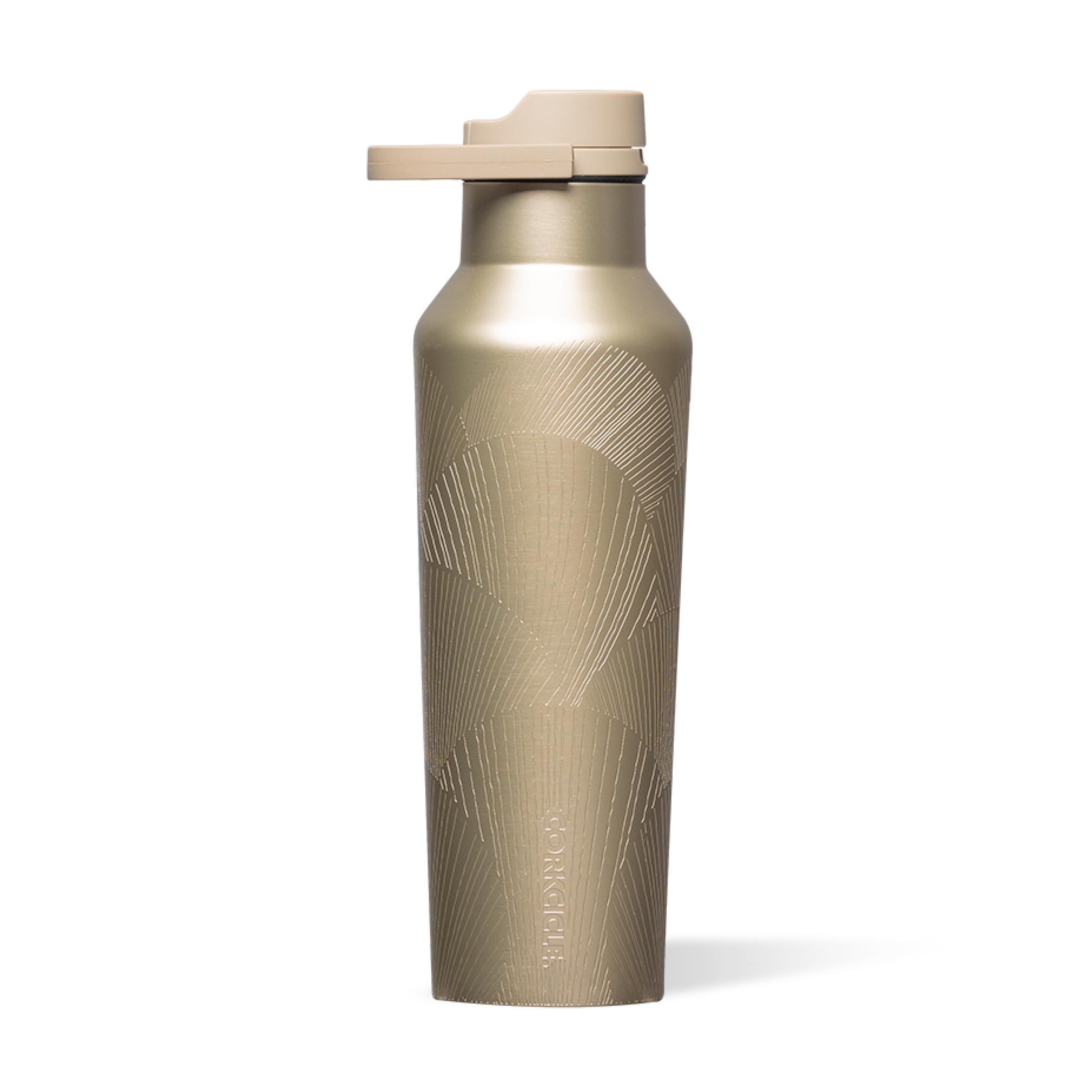 corkcicle-classic-sport-canteen-insulated-water-bottle-20-oz-champagne-dreams image 1