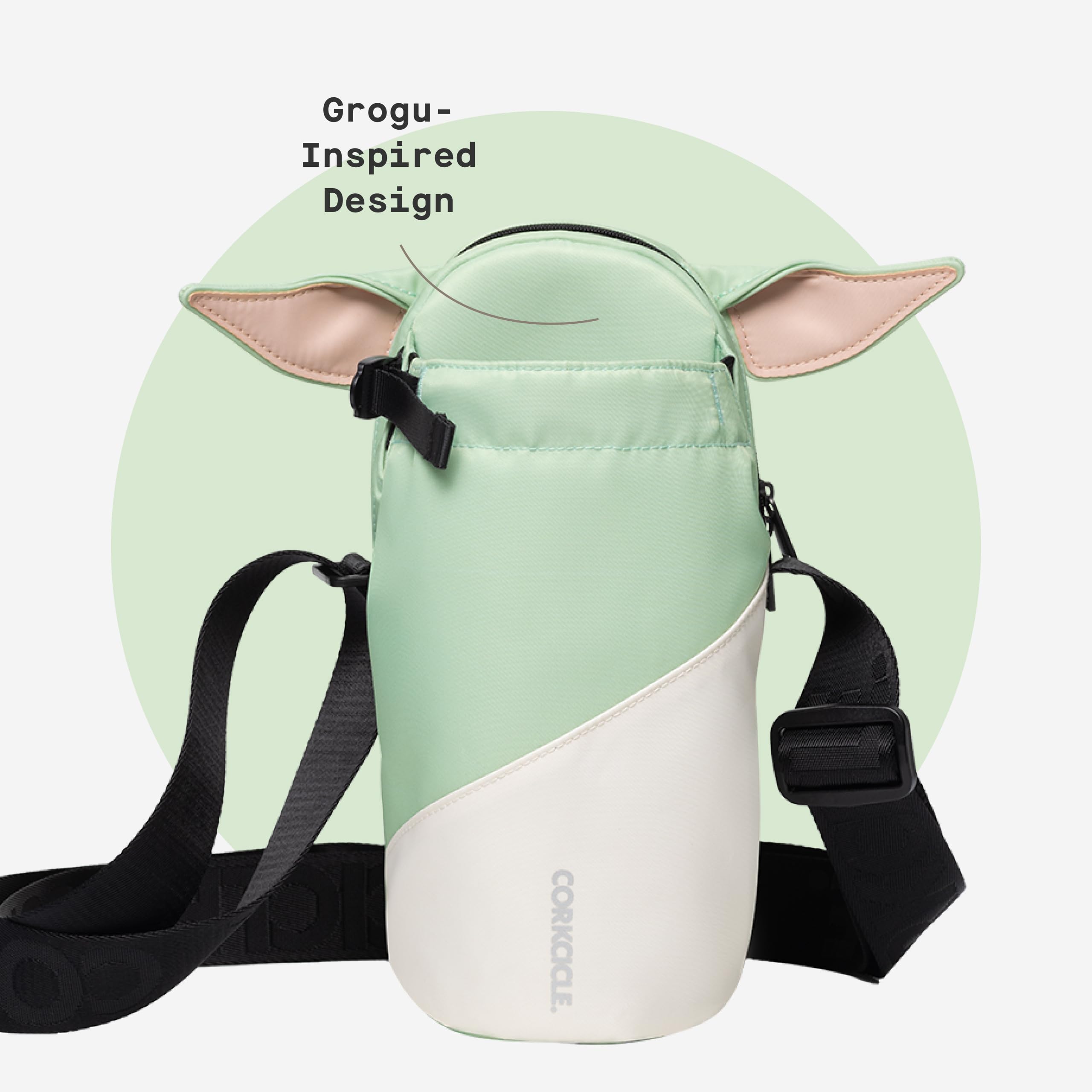 corkcicle-crossbody-water-bottle-bag-grogu-inspired-sling-for-16-40-oz-canteens image 5