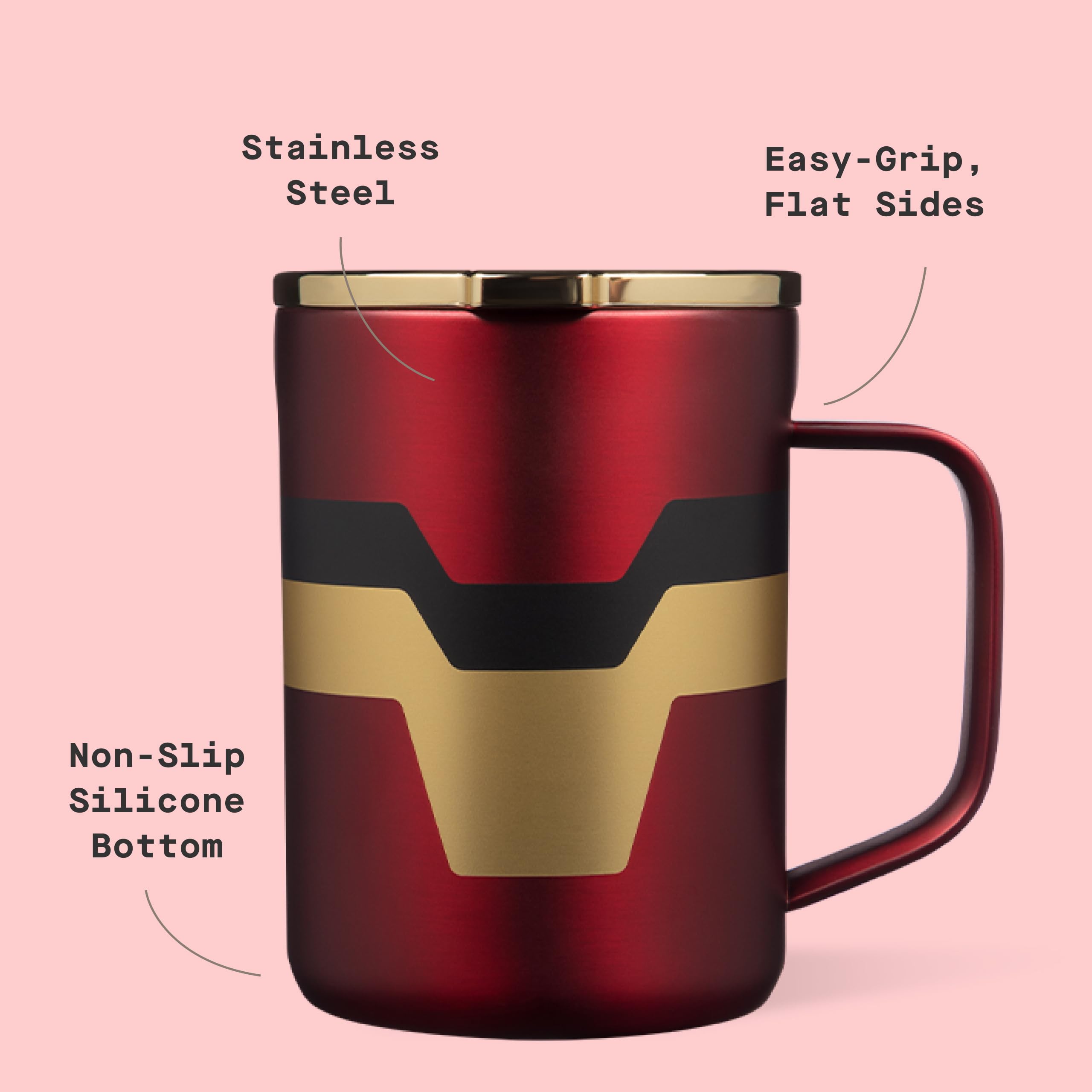 corkcicle-classic-coffee-mug-16oz-iron-man image 4