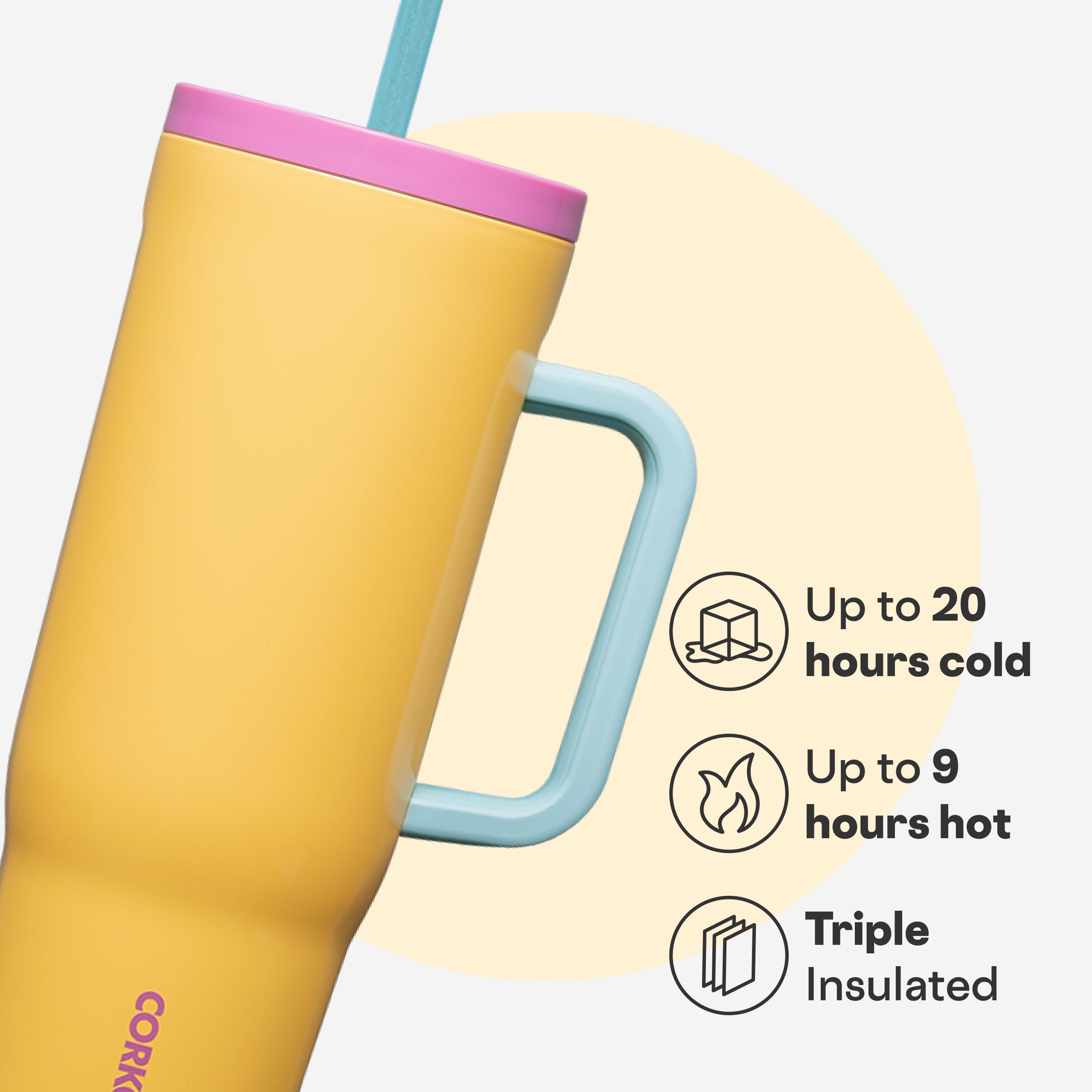 corkcicle-cruiser-insulated-tumbler-with-handle-40-oz-toucan-jams image 3
