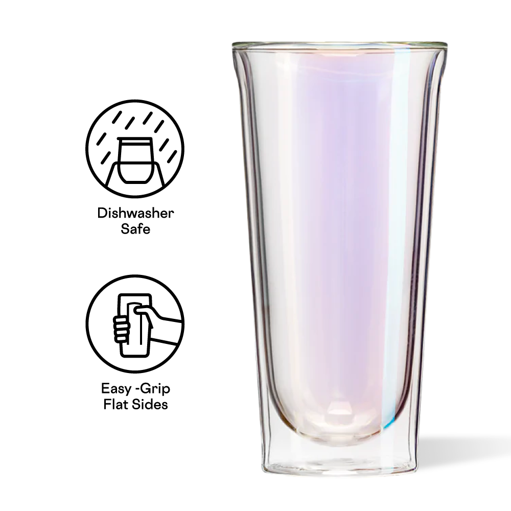 corkcicle-prism-pint-glass-set-2-double-walled-beer-glasses image 4