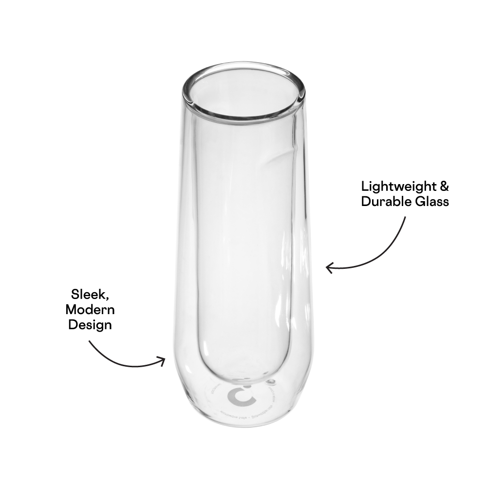 corkcicle-stemless-flute-glass-set-2-double-walled-insulated-barware image 2