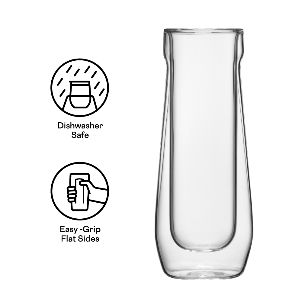 corkcicle-stemless-flute-glass-set-2-double-walled-insulated-barware image 3