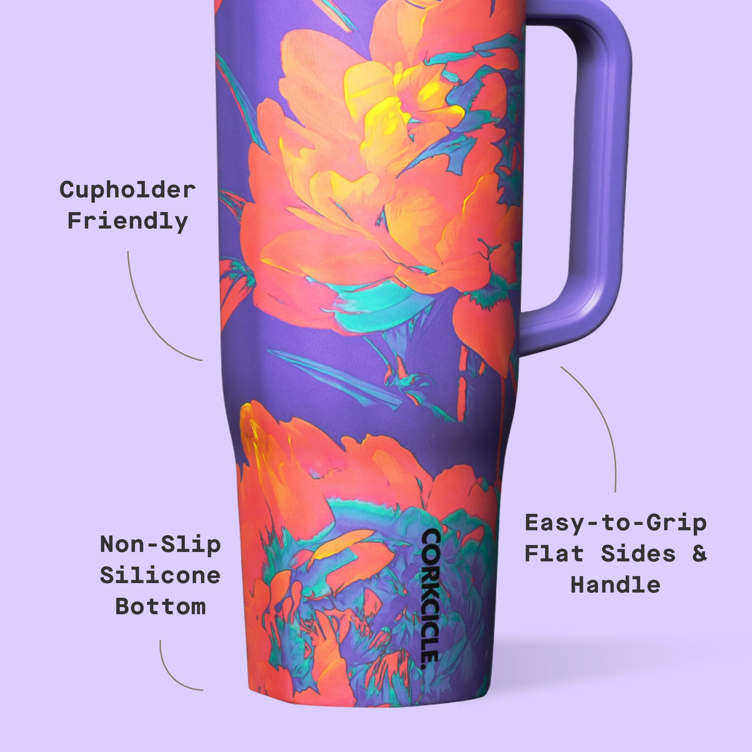 corkcicle-cruiser-insulated-tumbler-super-bloom-40-oz-triple-insulated-spill-pro image 4