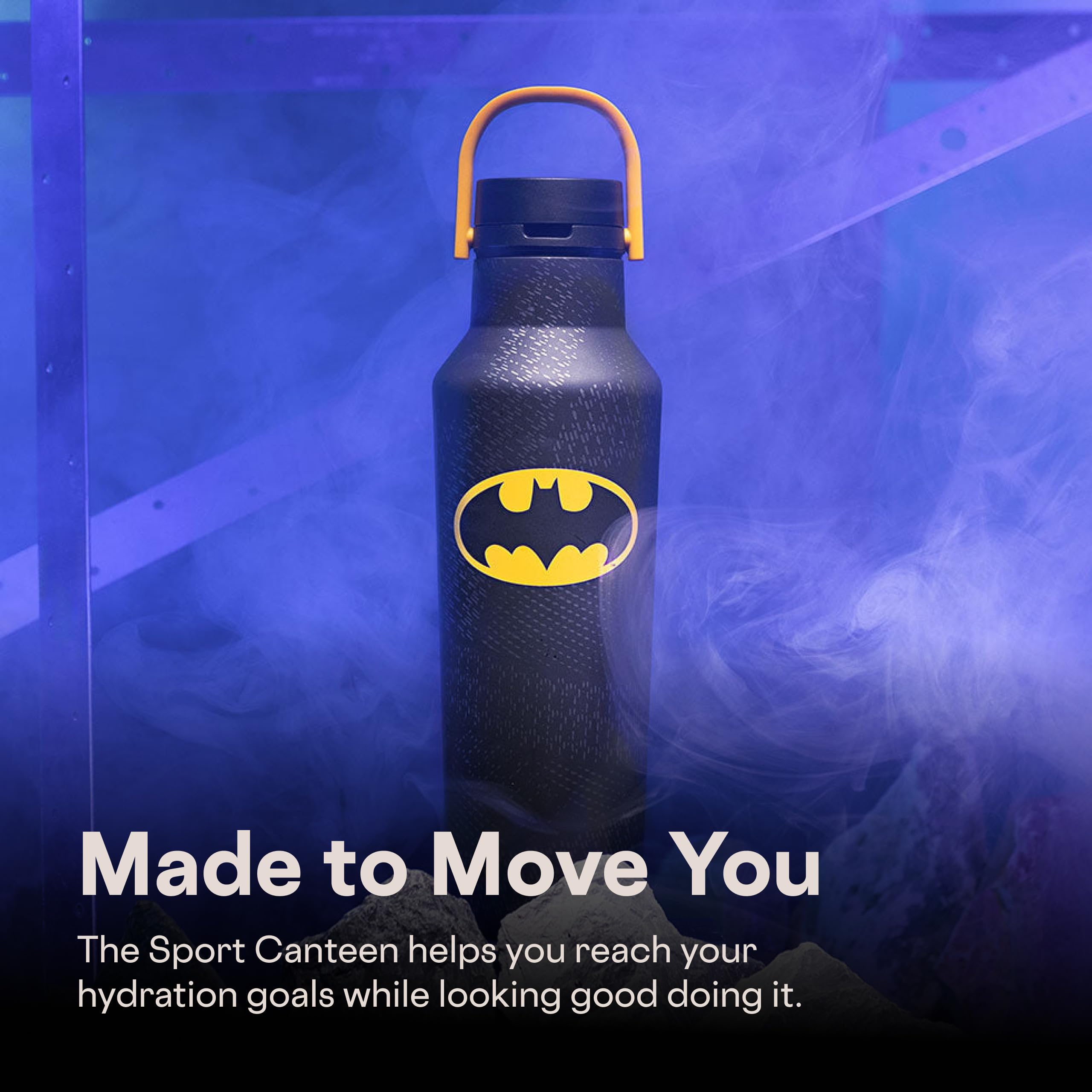 corkcicle-sport-canteen-20-oz-batman-triple-insulated-stainless-steel-water-bott image 6