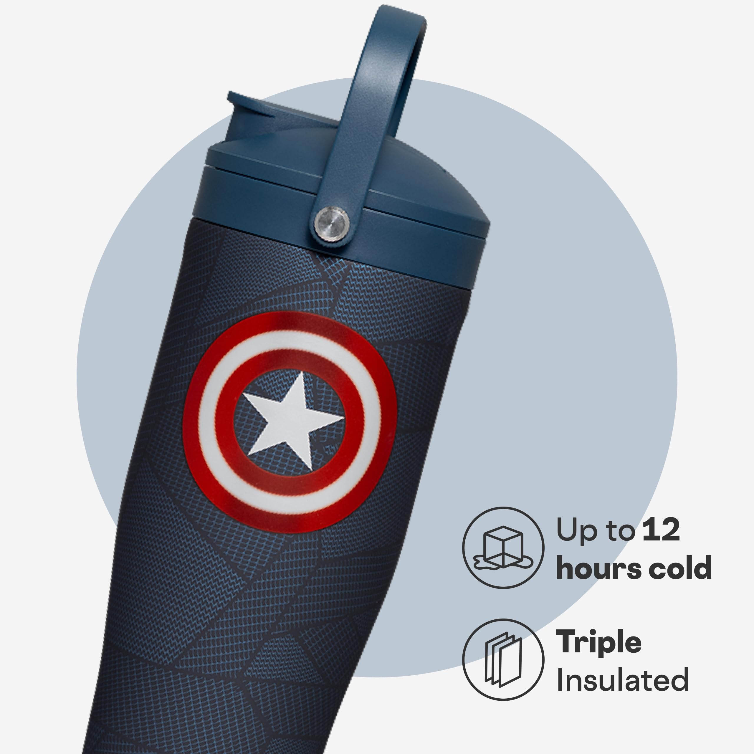 corkcicle-protein-shaker-30oz-triple-insulated-with-built-in-agitator-strainer-c image 3