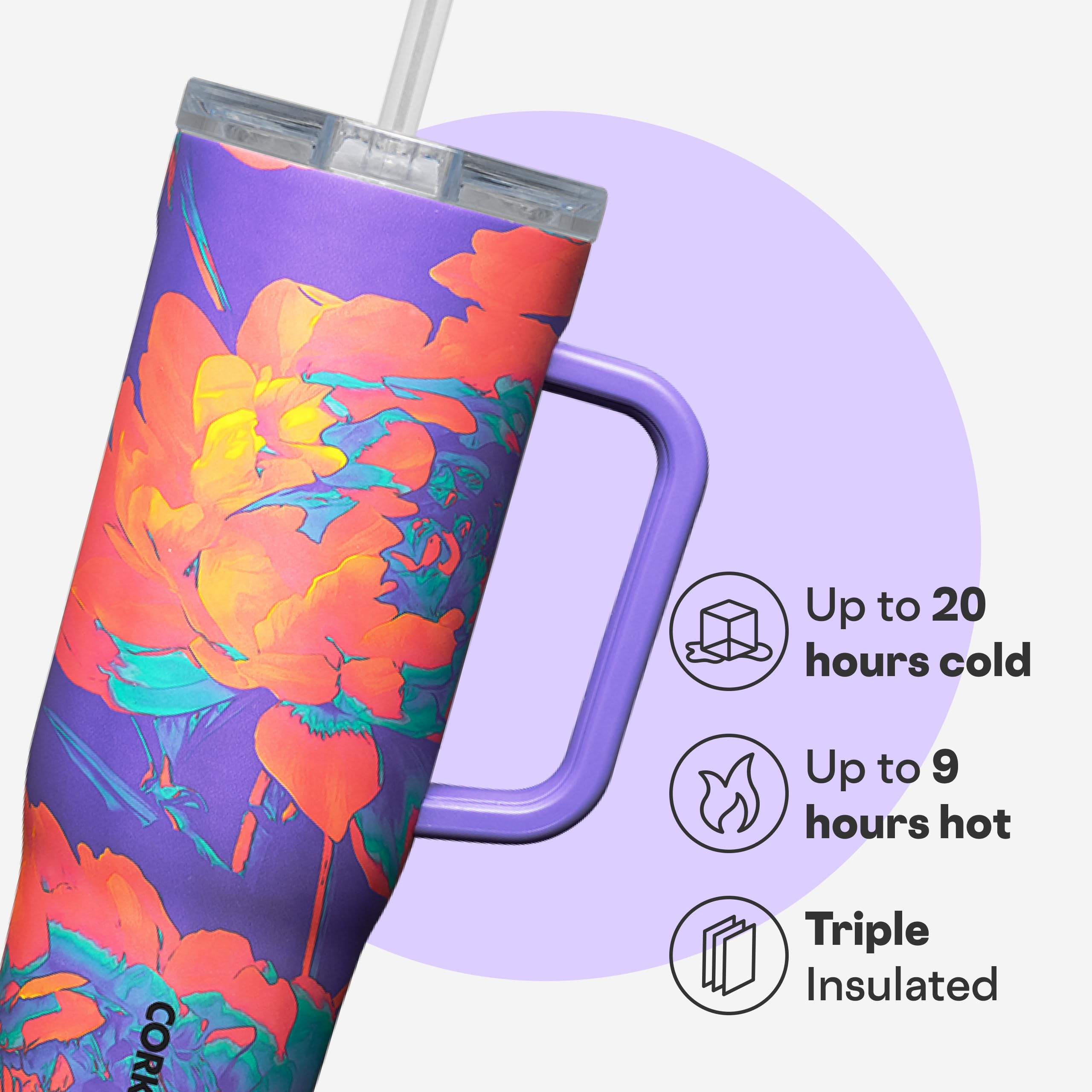 corkcicle-cruiser-insulated-tumbler-super-bloom-40-oz-triple-insulated-spill-pro image 3