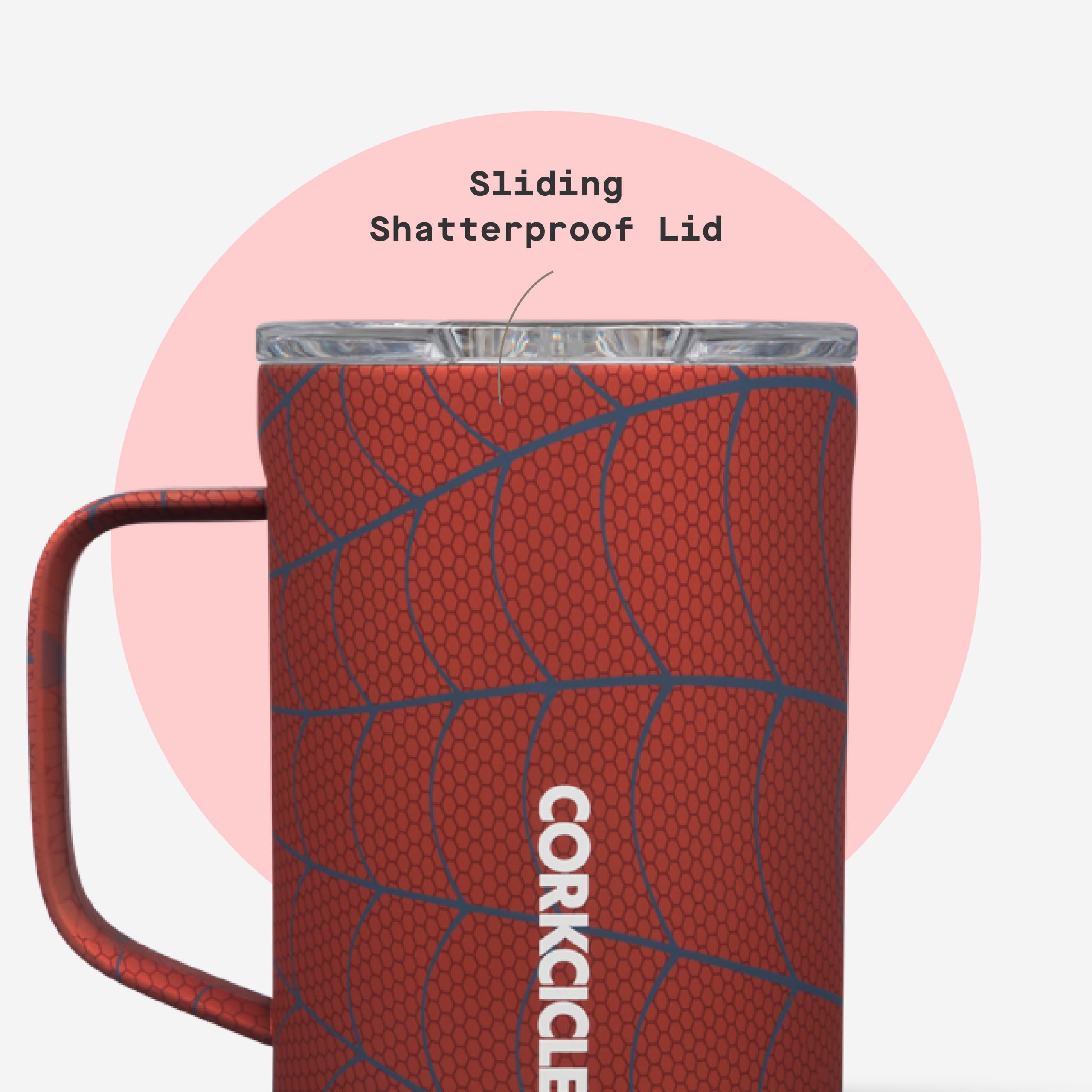 corkcicle-classic-coffee-mug-16-oz-spider-man-edition-triple-insulated-stainless image 5