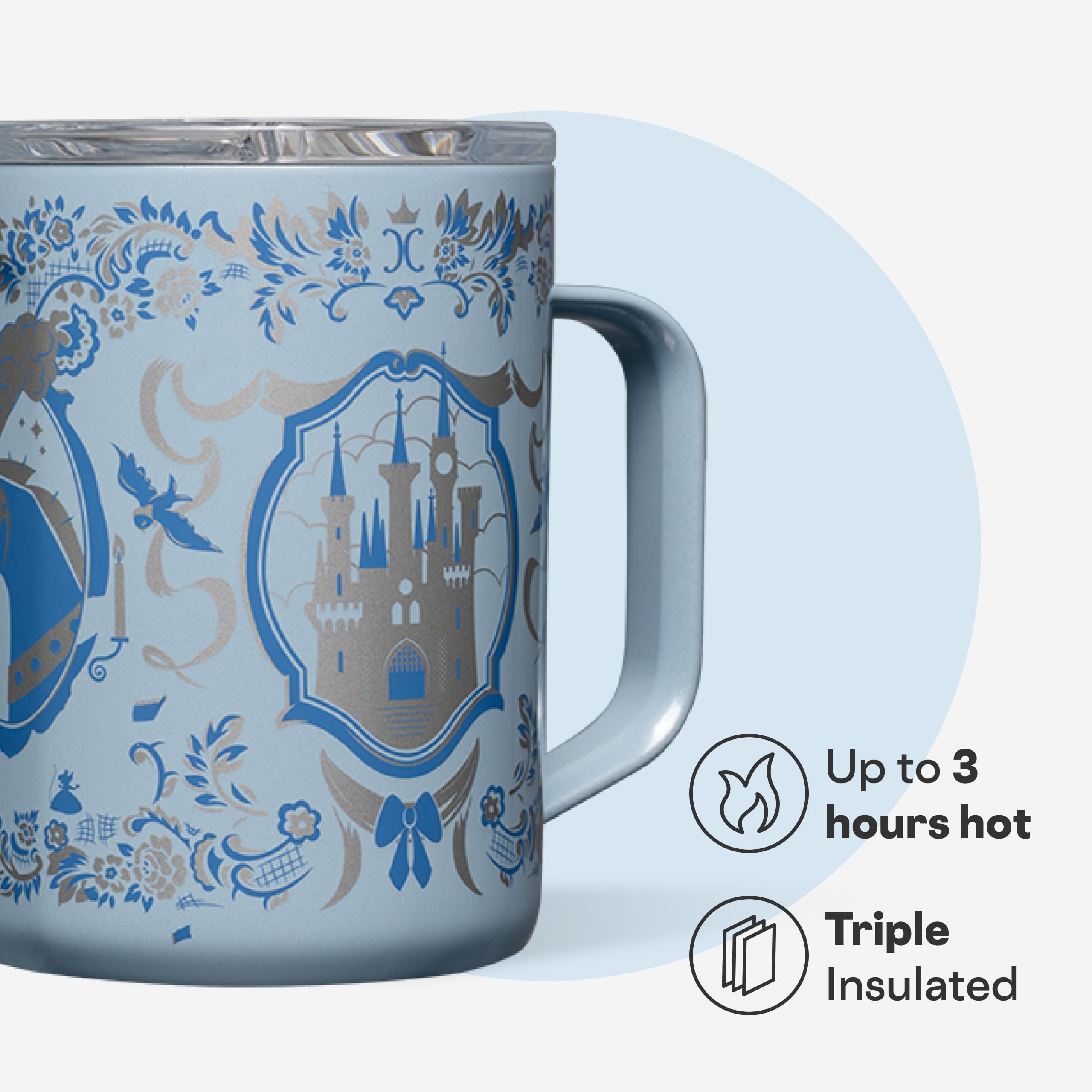 corkcicle-classic-coffee-mug-16oz-princess-cinderella image 3
