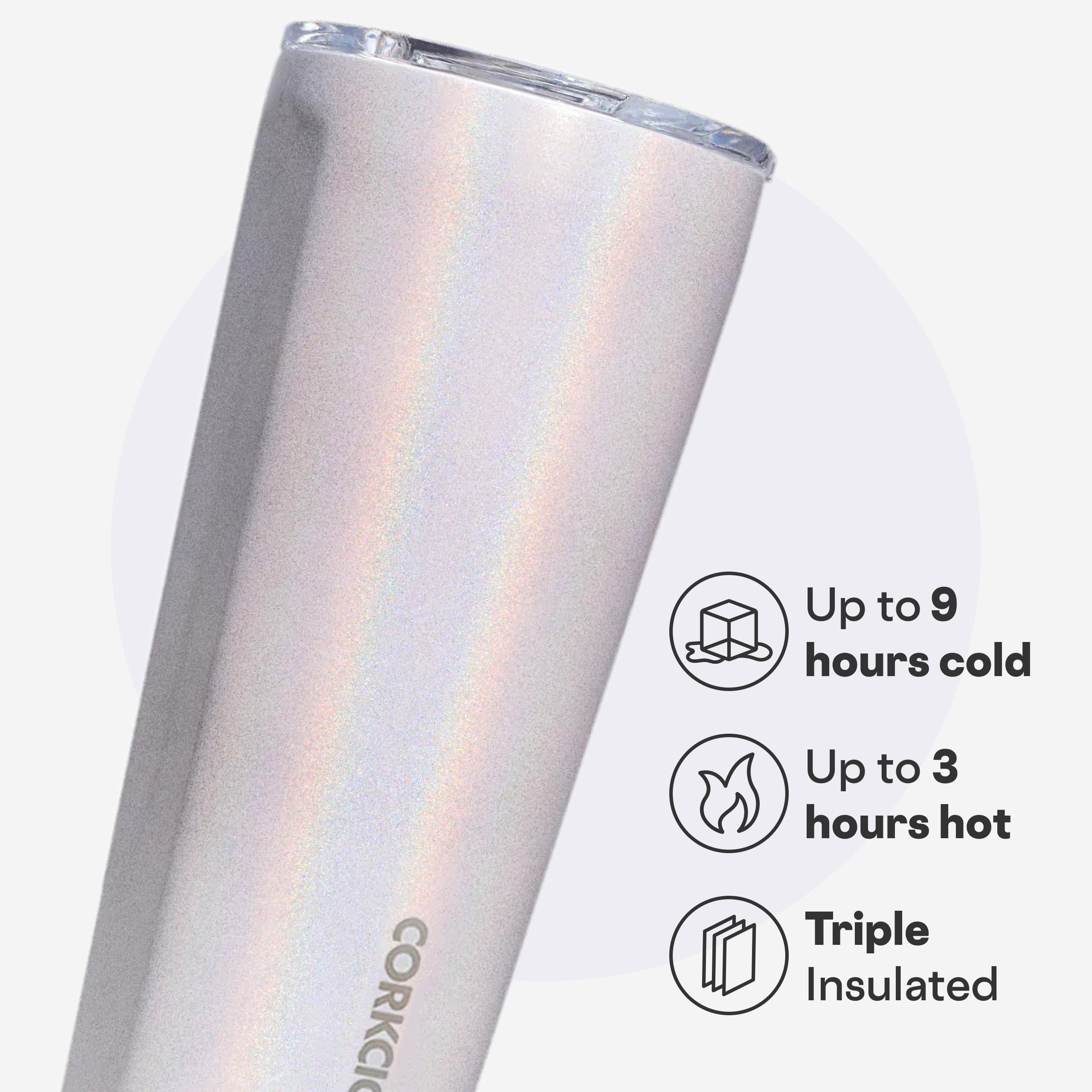 corkcicle-classic-tumbler-triple-insulated-stainless-steel-24-oz-sparkle-unicorn image 3