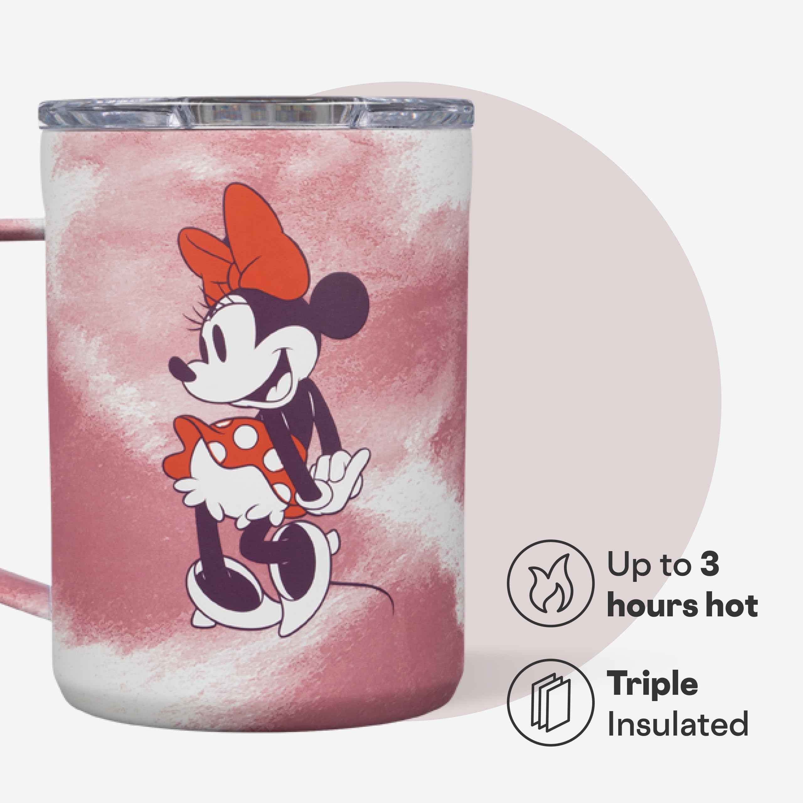 corkcicle-classic-coffee-mug-16-oz-minnie-tie-dye-triple-insulated-stainless-ste image 3
