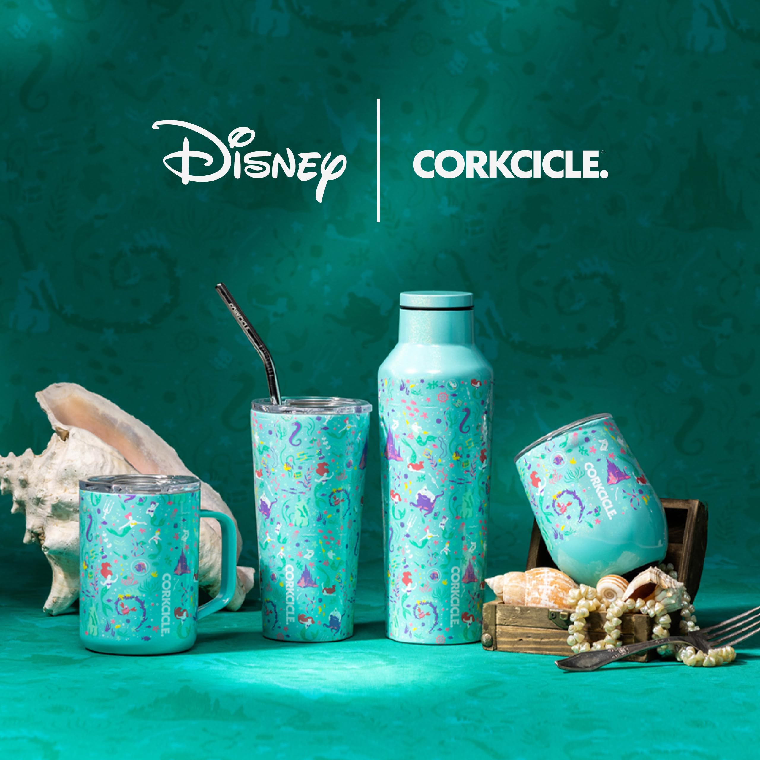 corkcicle-disney-princess-ariel-cold-cup-triple-insulated-stainless-steel-tumble image 8