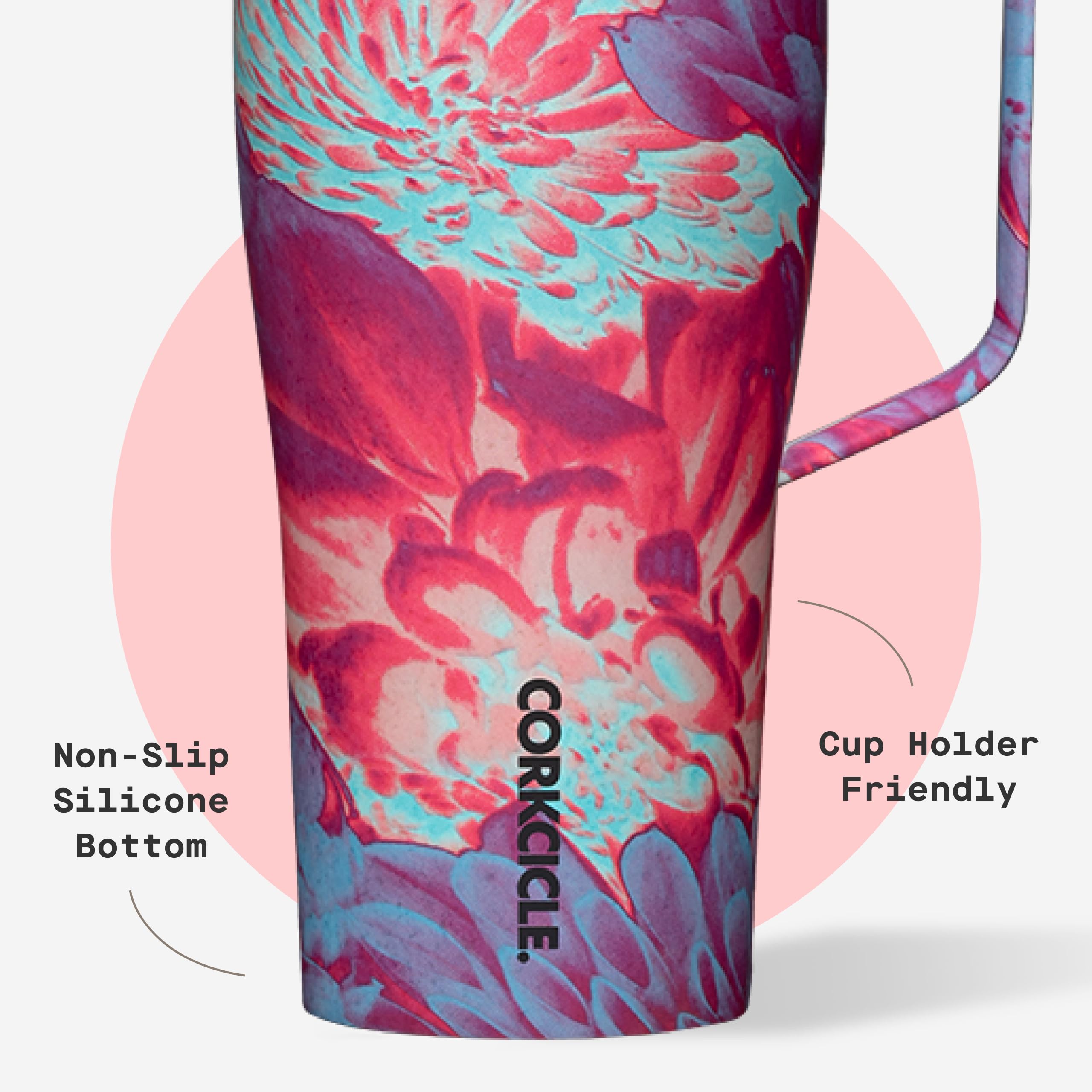 corkcicle-cold-cup-xl-with-handle-dopamine-floral-30-oz-triple-insulated-spill-p image 5