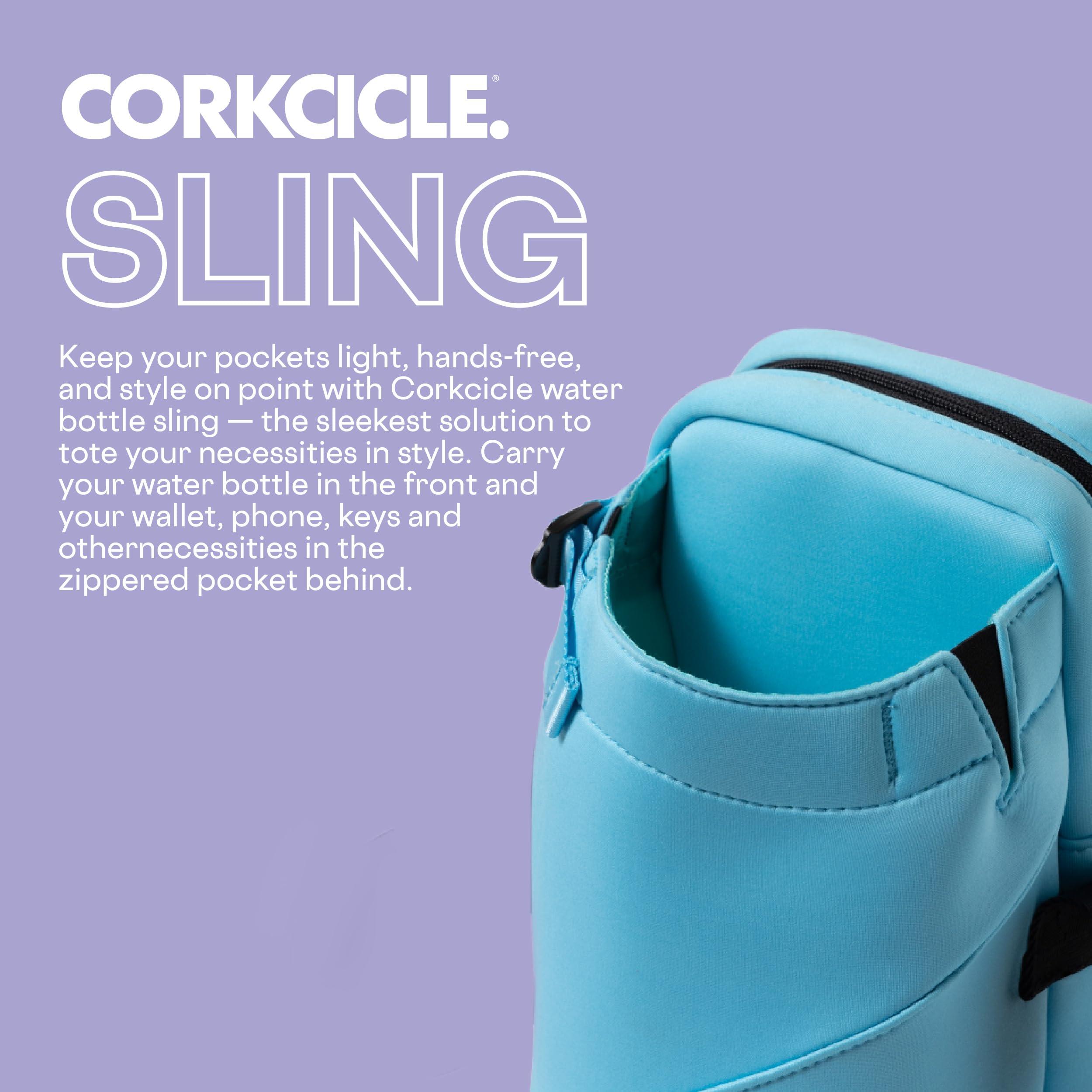 corkcicle-cooler-sling-bag-with-adjustable-crossbody-strap-santorini image 2