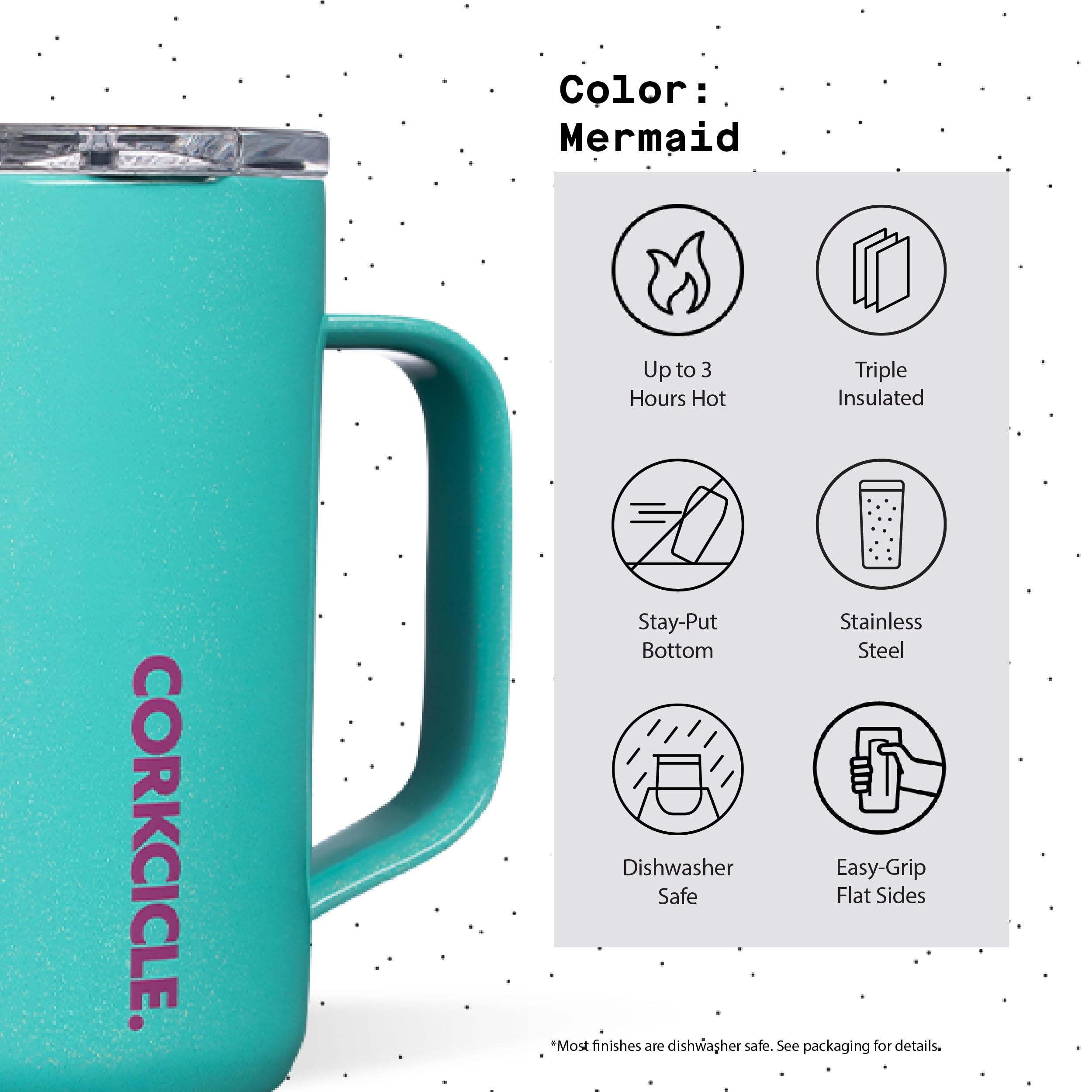corkcicle-classic-coffee-mug-16-oz-mermaid image 4