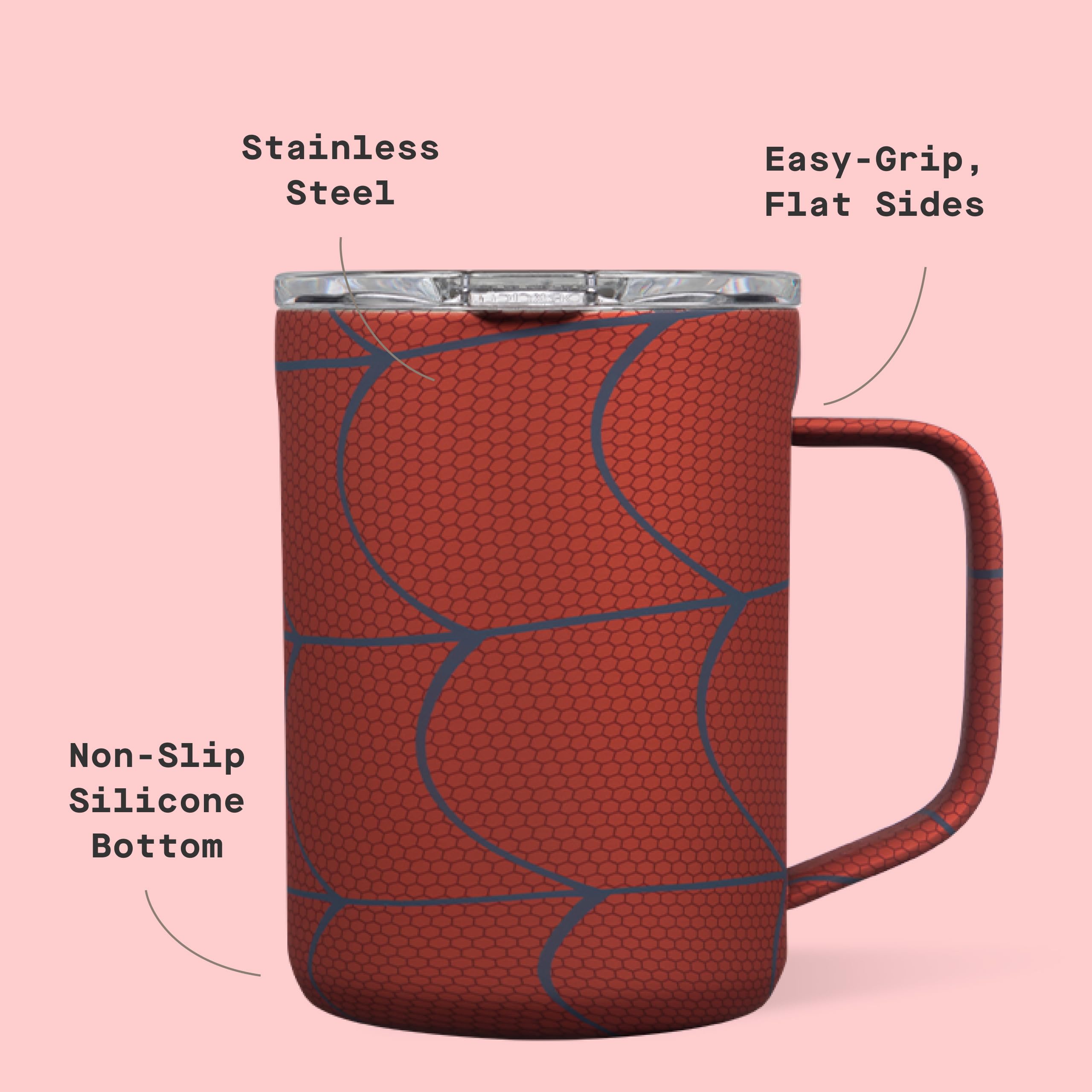 corkcicle-classic-coffee-mug-16-oz-spider-man-edition-triple-insulated-stainless image 4