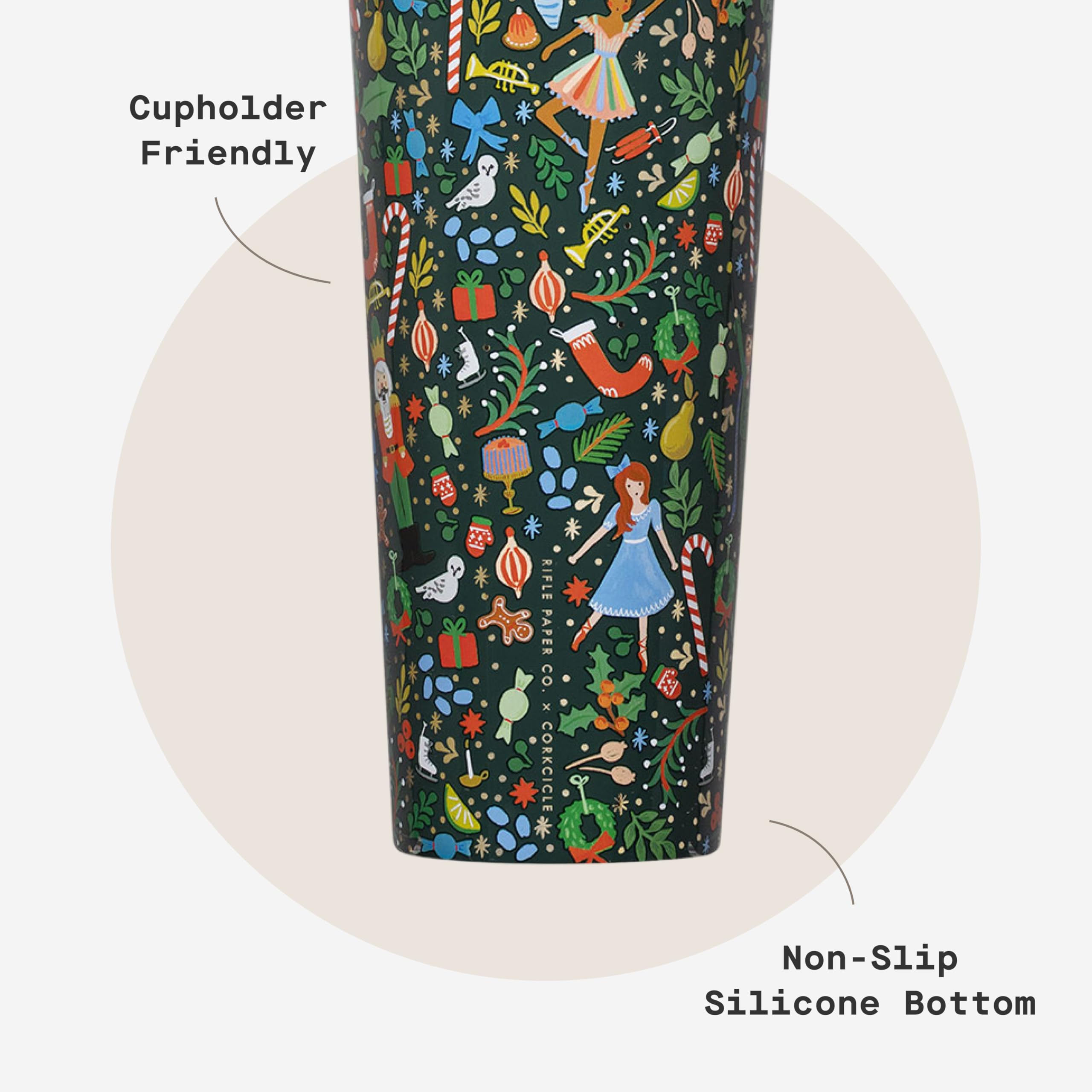 corkcicle-x-rifle-paper-co-cold-cup-insulated-tumbler-with-lid-straw-24-oz-nutcr image 5