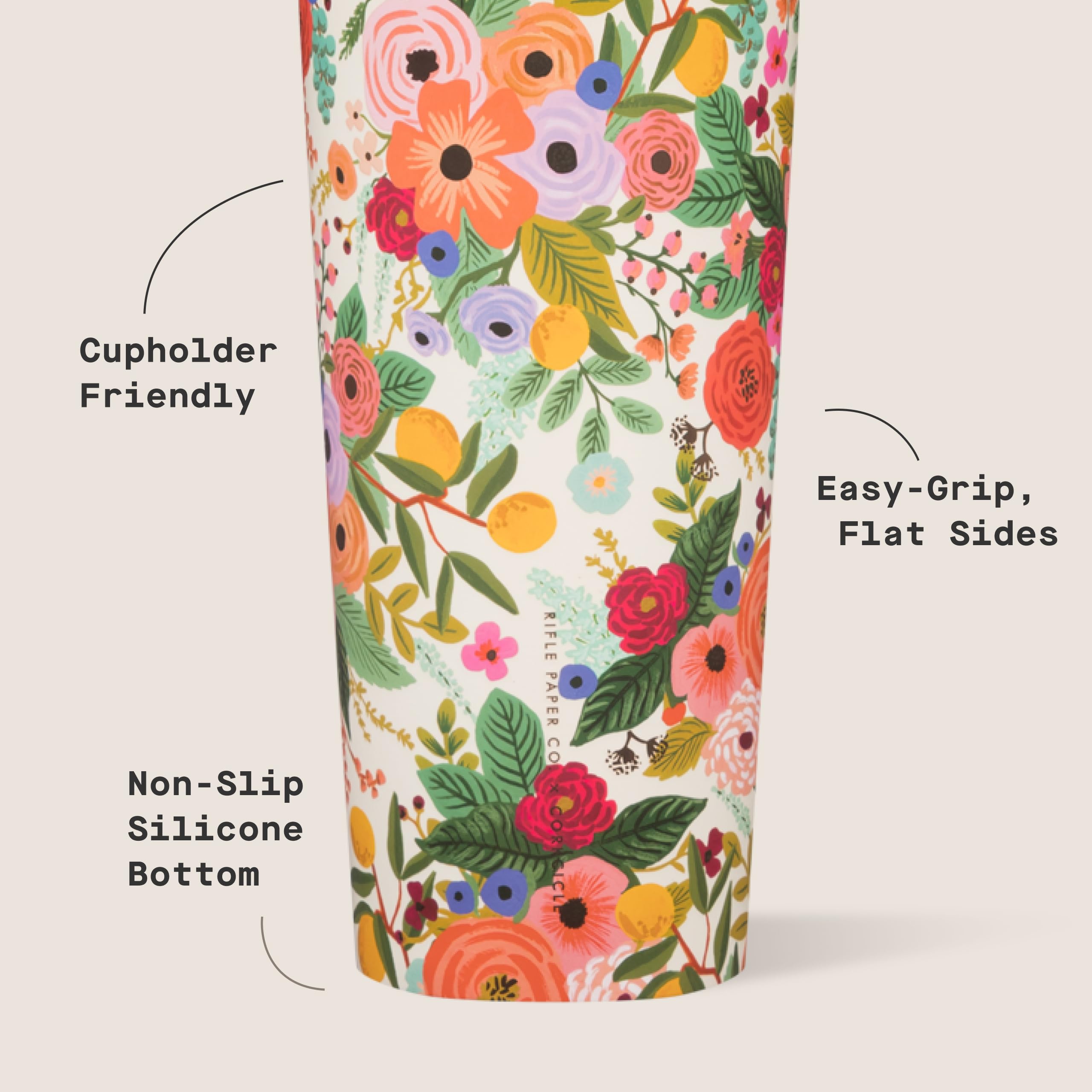 corkcicle-x-rifle-paper-co-classic-insulated-coffee-mug-16-oz-garden-party-cream image 4