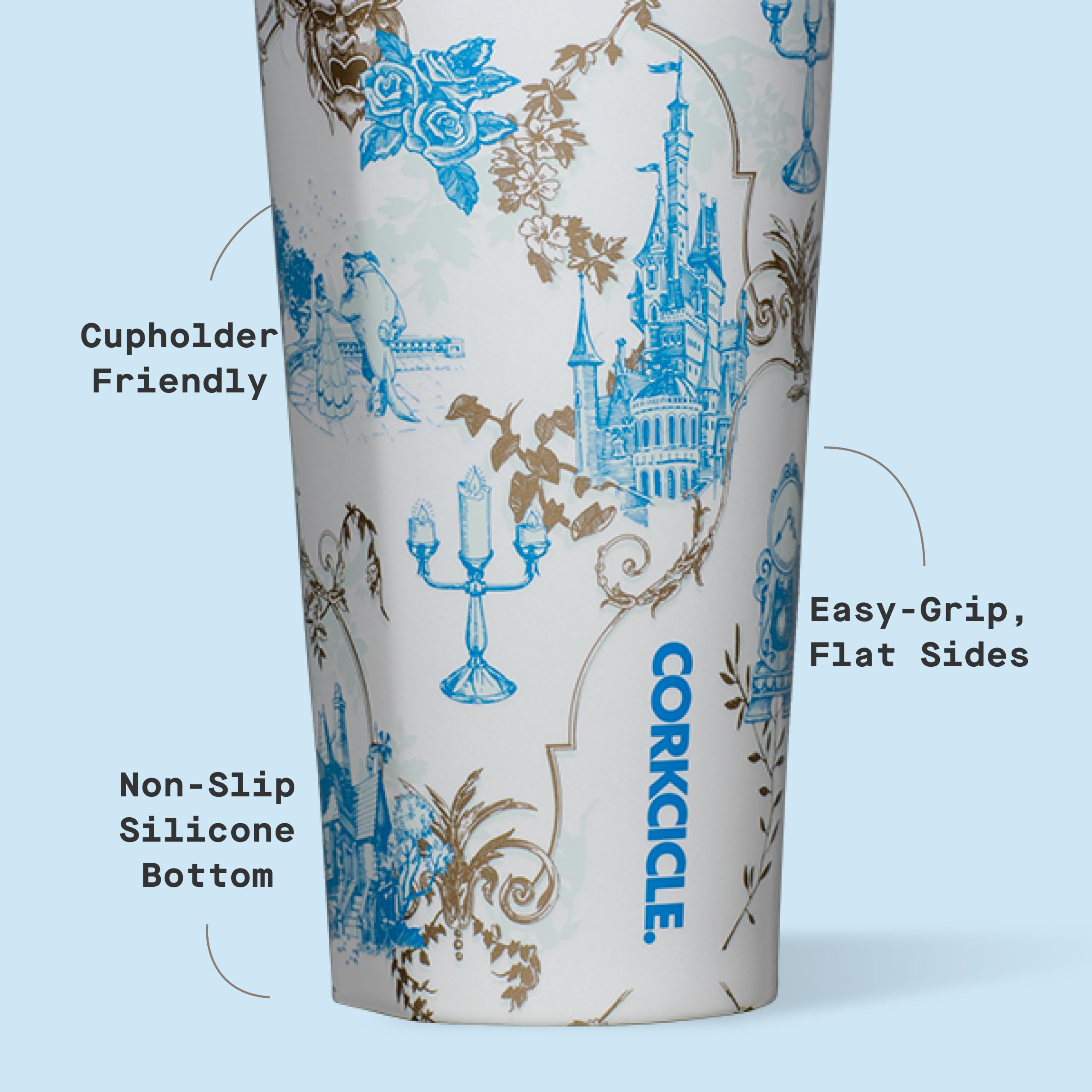 corkcicle-disney-princess-belle-tumbler-triple-insulated-stainless-steel-16-oz image 4