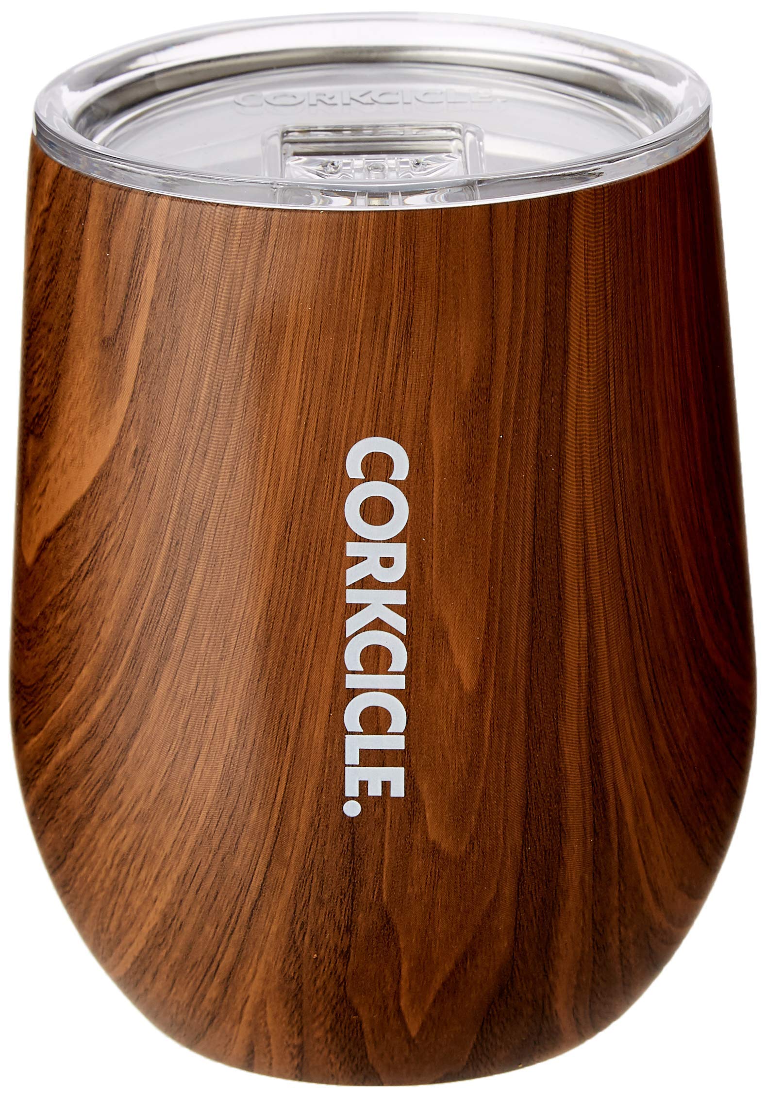 corkcicle-stemless-wine-tumbler-12-oz-walnut-wood-triple-insulated-stainless-ste image 4