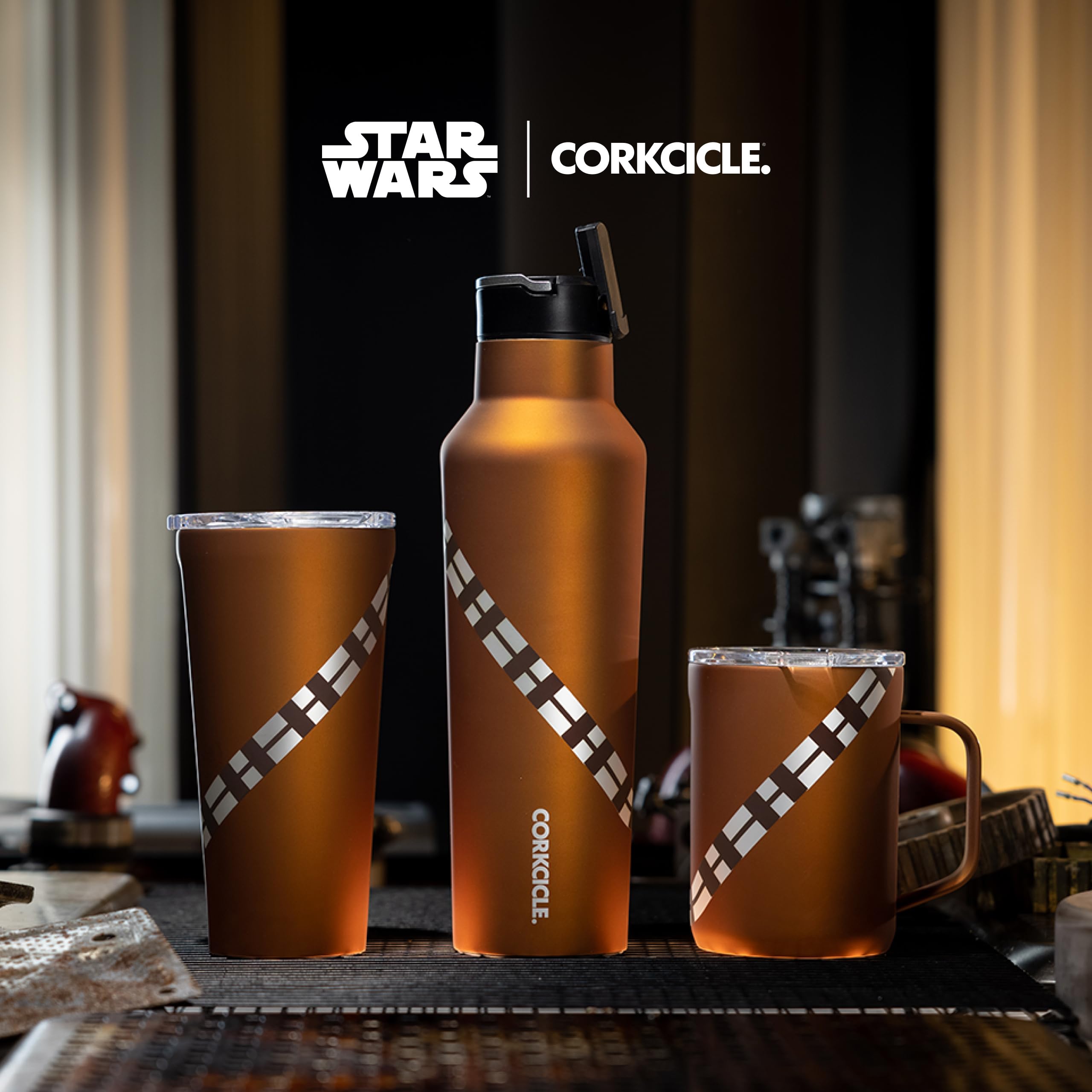 corkcicle-classic-coffee-mug-16-oz-chewbacca-triple-insulated-stainless-steel-tr image 7