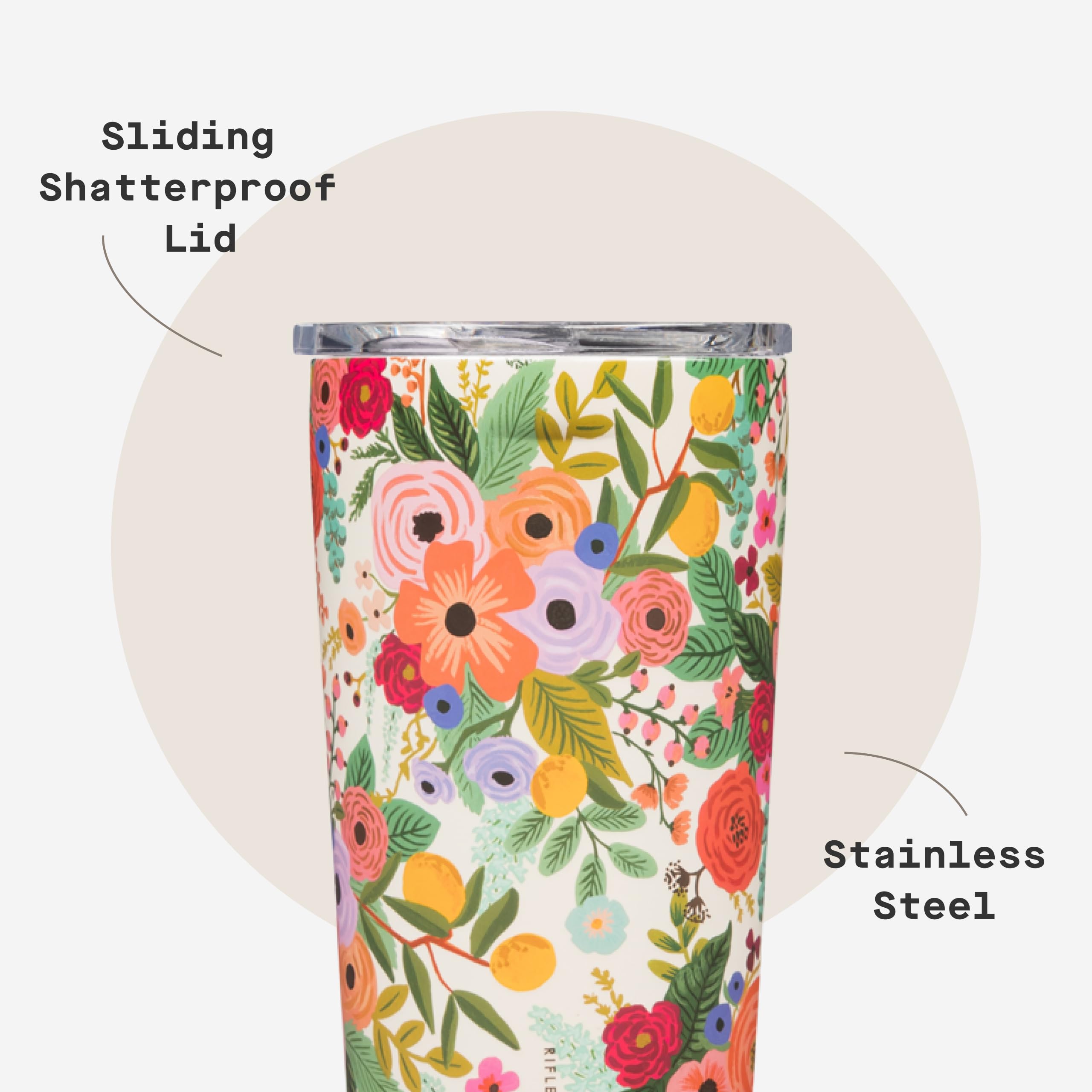 corkcicle-x-rifle-paper-co-classic-insulated-coffee-mug-16-oz-garden-party-cream image 5