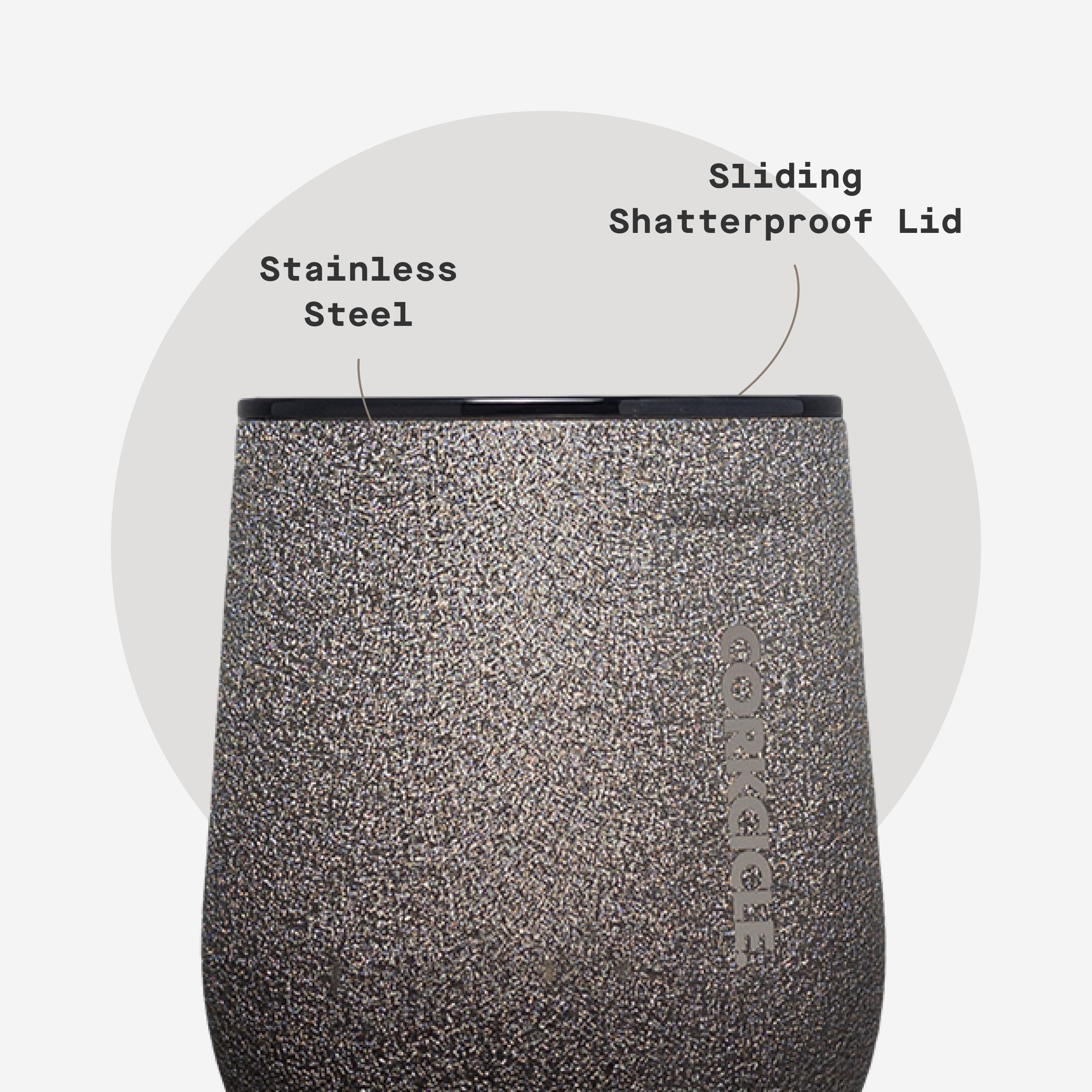 corkcicle-stemless-insulated-wine-glass-tumbler-12-oz-steel-shadow image 5