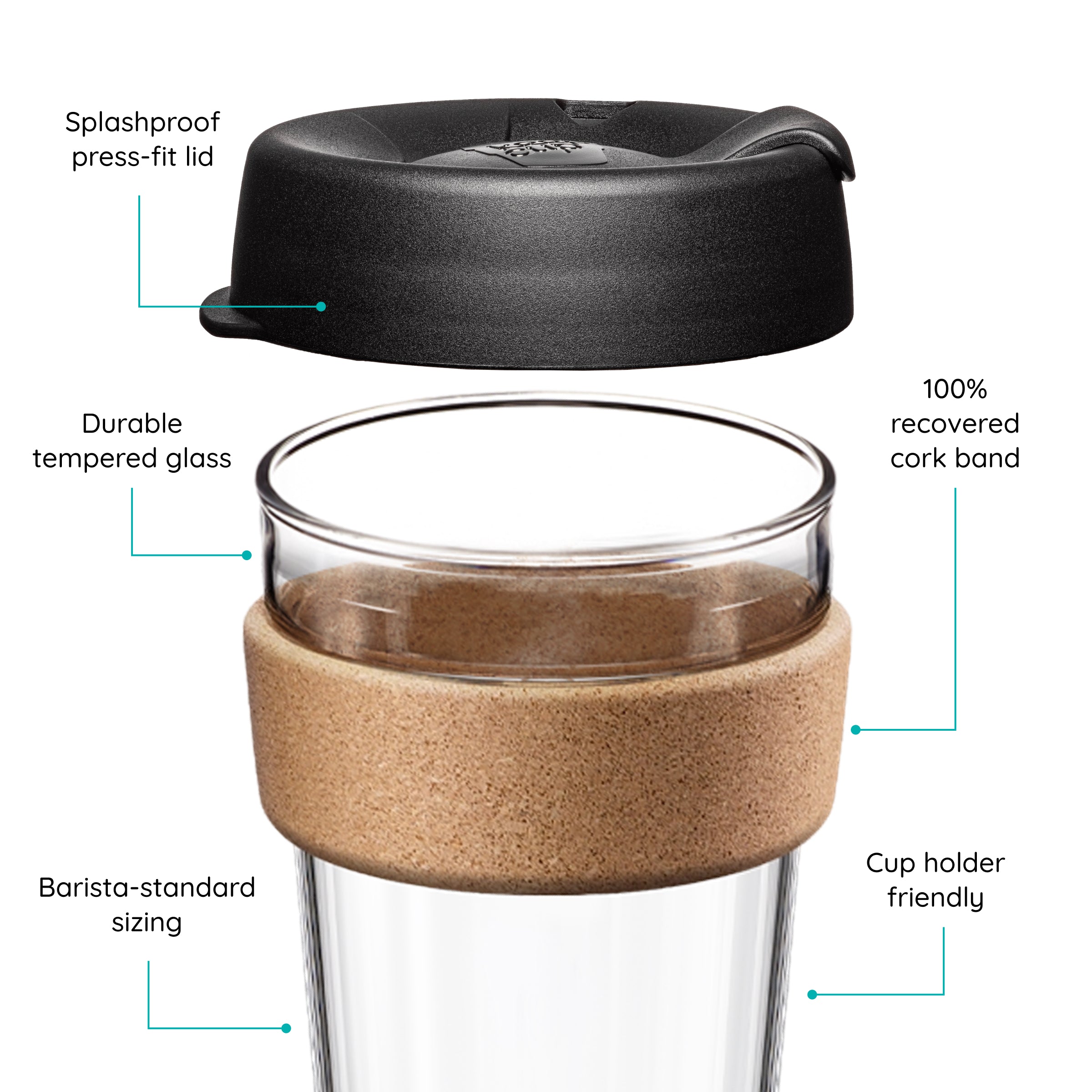 keepcup-brew-cork-12oz-tempered-glass-reusable-coffee-cup-saskatoon image 3