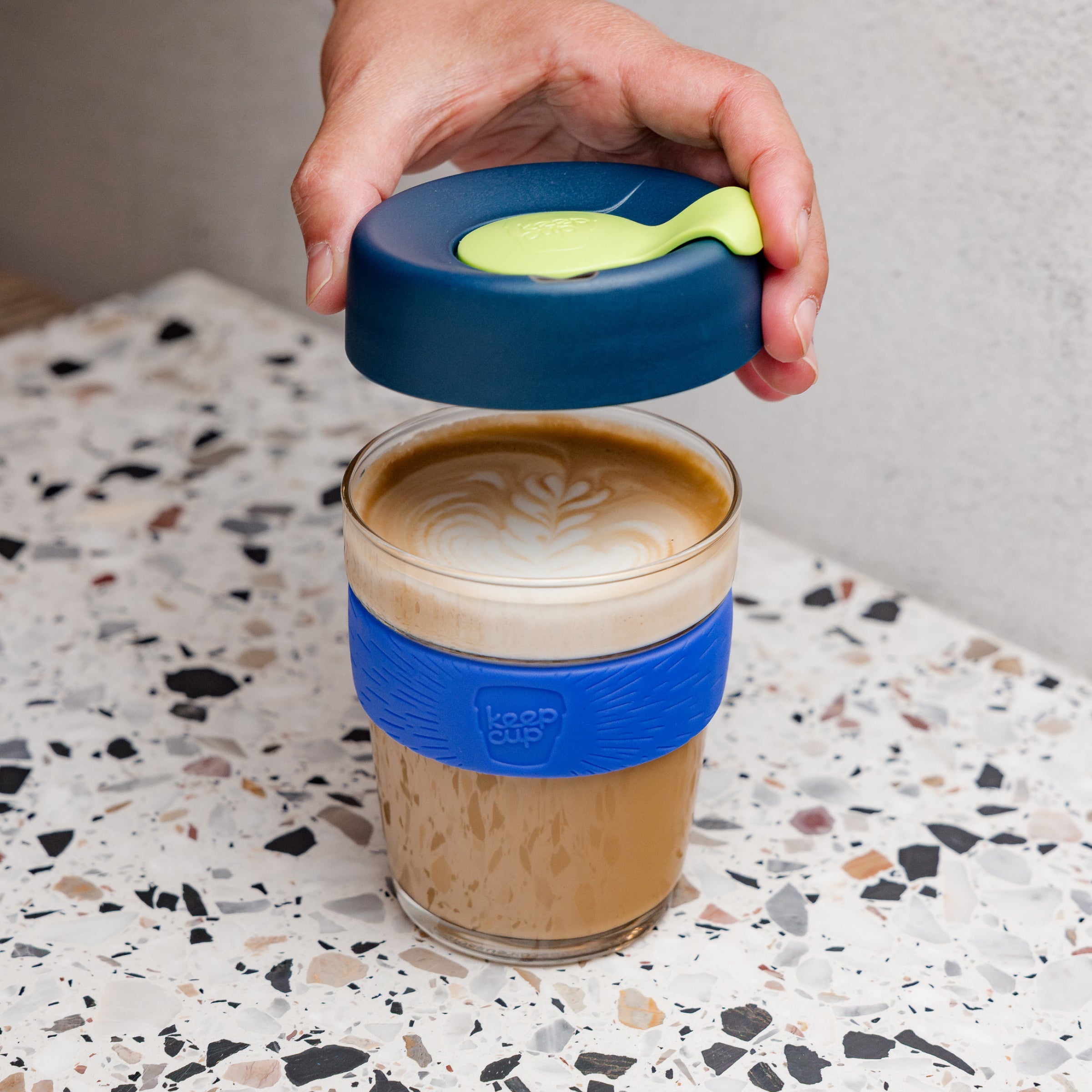 keepcup-brew-glass-cup-12oz-tempered-glass-reusable-coffee-cup image 4