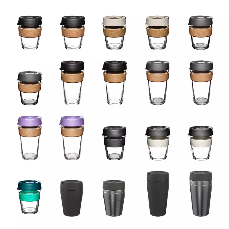 keepcup-best-sellers-bundle-20-piece-reusable-coffee-cup-bottle-set image 2