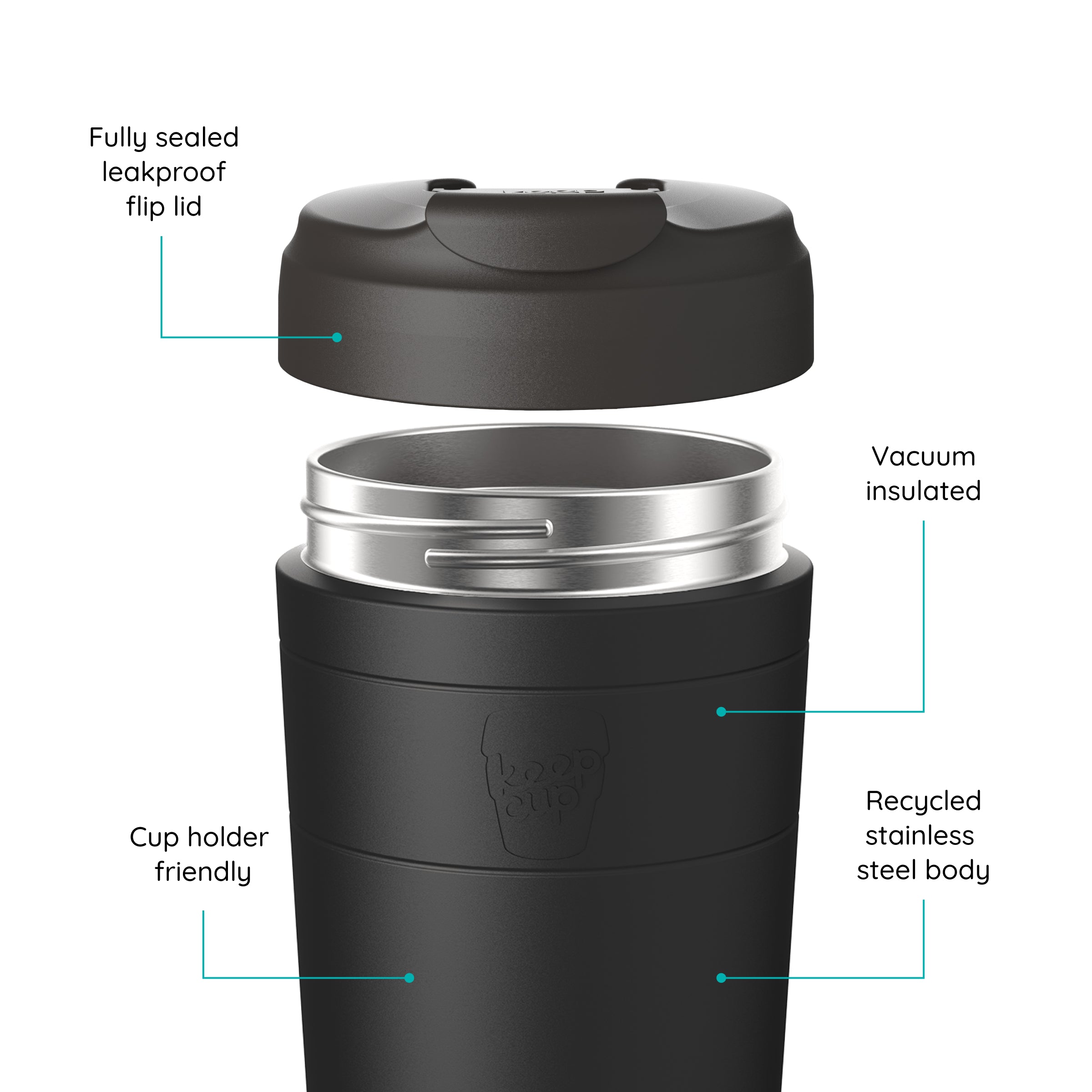 keepcup-commuter-12oz-fuchsia-lilac image 3