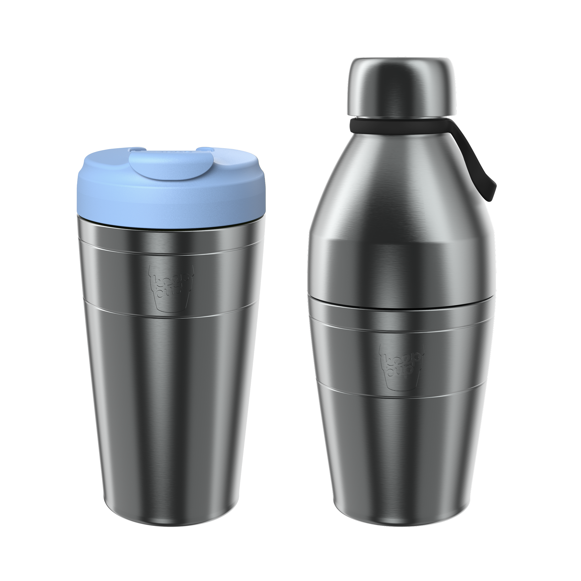 keepcup-deskside-warrior-bundle-commuter-travel-mug-helix-water-bottle-set image 1
