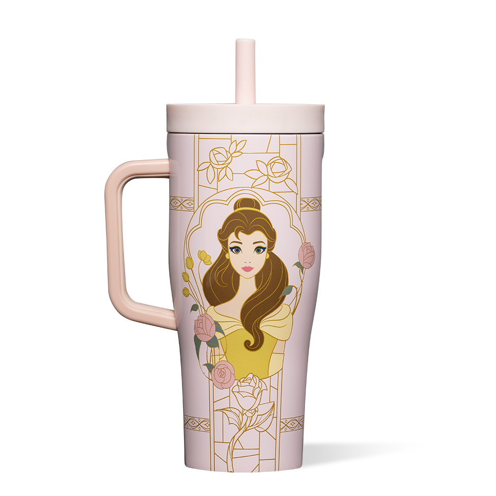corkcicle-disney-princess-leakproof-cruiser-22oz-insulated-tumbler-with-straw image 2