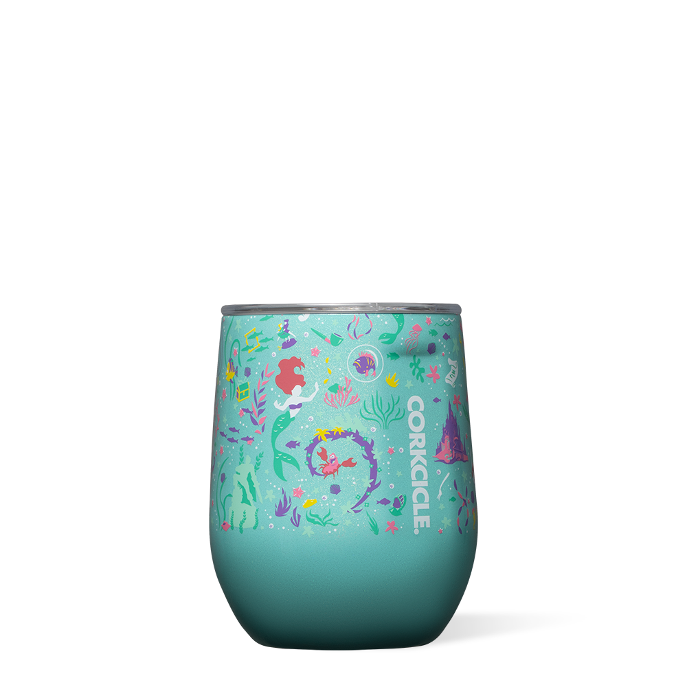 corkcicle-disney-princess-stemless-wine-cup-with-lid image 5