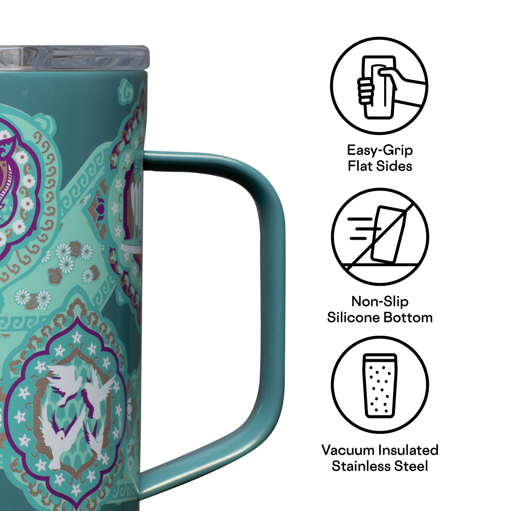 corkcicle-disney-princess-coffee-mug-12oz-triple-insulated-stainless-steel-with- image 3