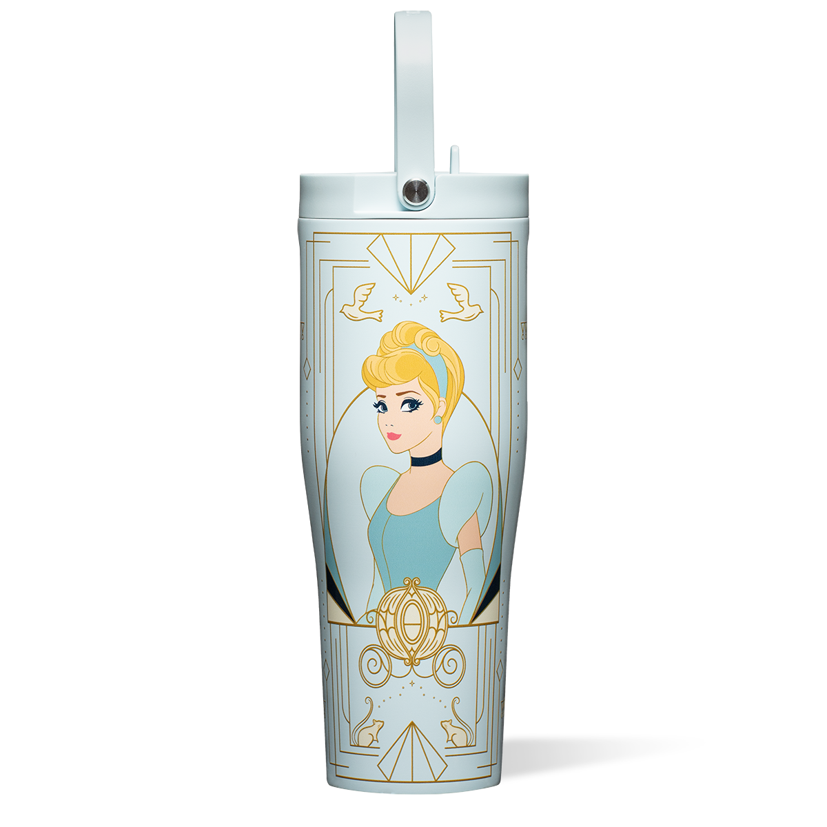 corkcicle-disney-princess-go-cup-xl-30oz-leakproof-insulated-tumbler-with-flexib image 4