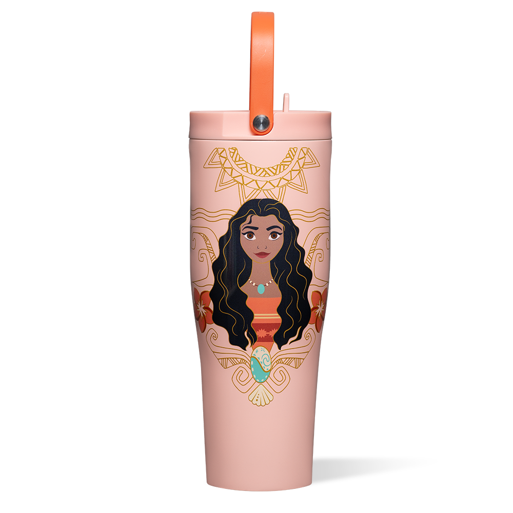 corkcicle-disney-princess-go-cup-xl-30oz-leakproof-insulated-tumbler-with-flexib image 1