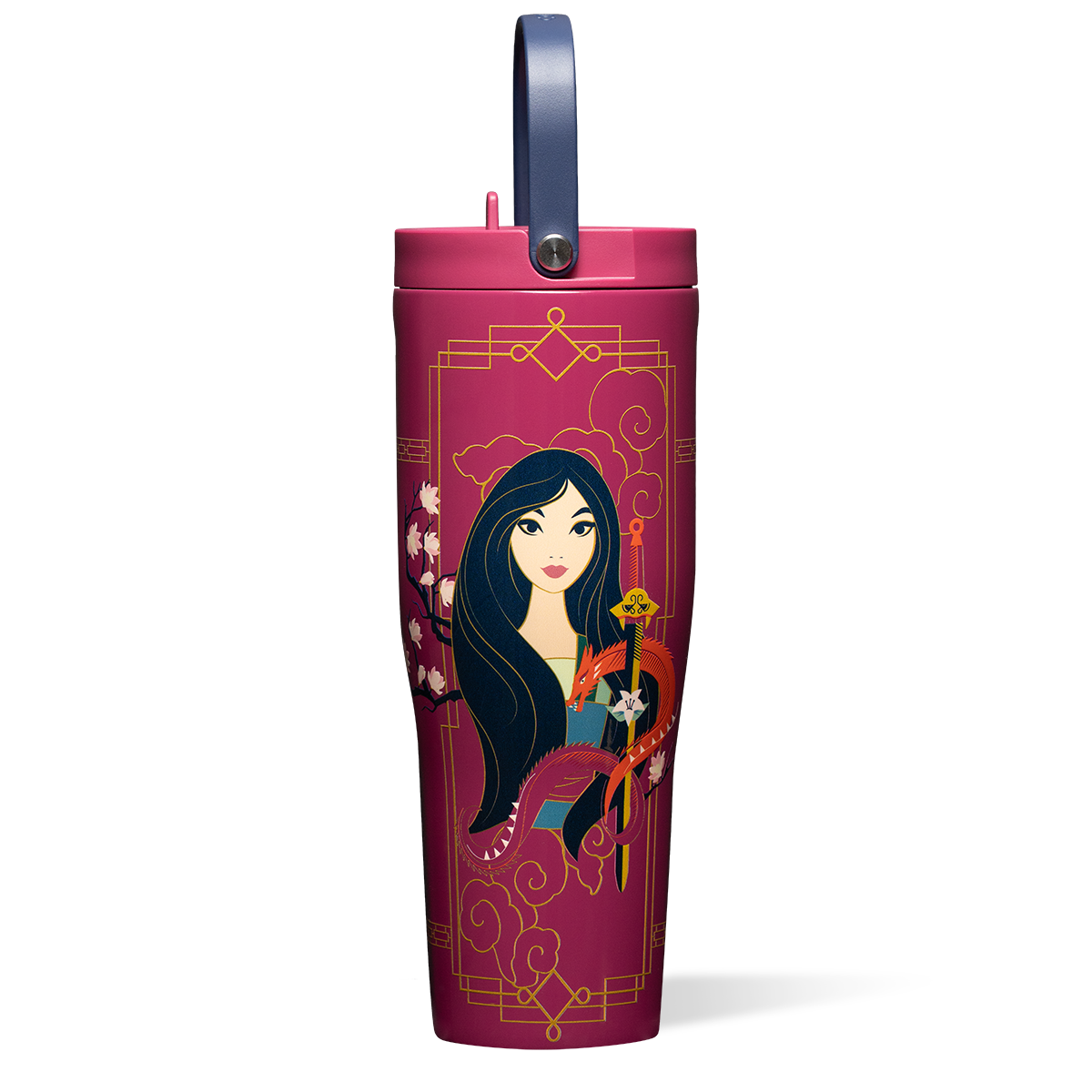 corkcicle-disney-princess-go-cup-xl-30oz-leakproof-insulated-tumbler-with-flexib image 2