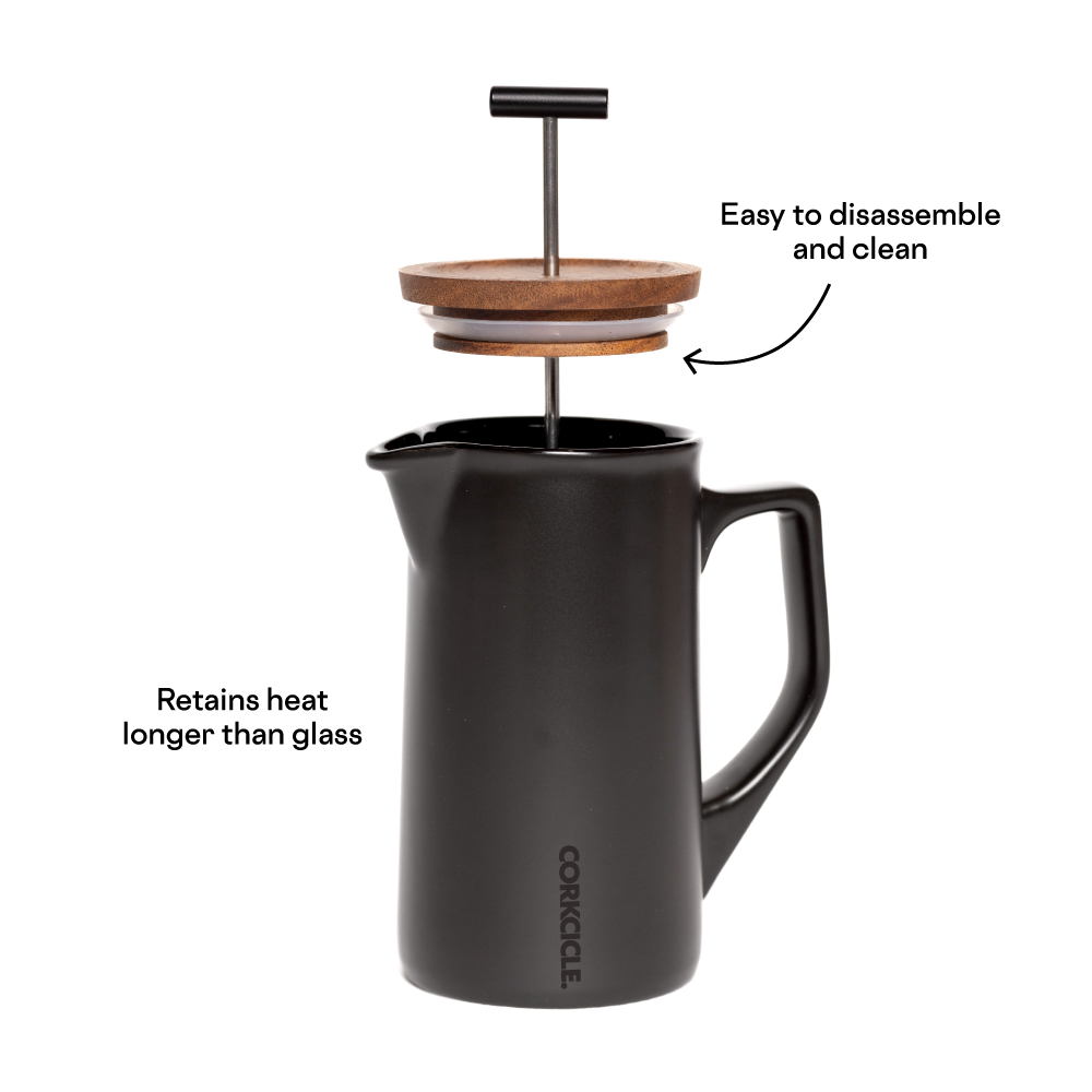 corkcicle-ceramic-french-press-34oz-capacity-double-walled-ceramic-minimalist-de image 4