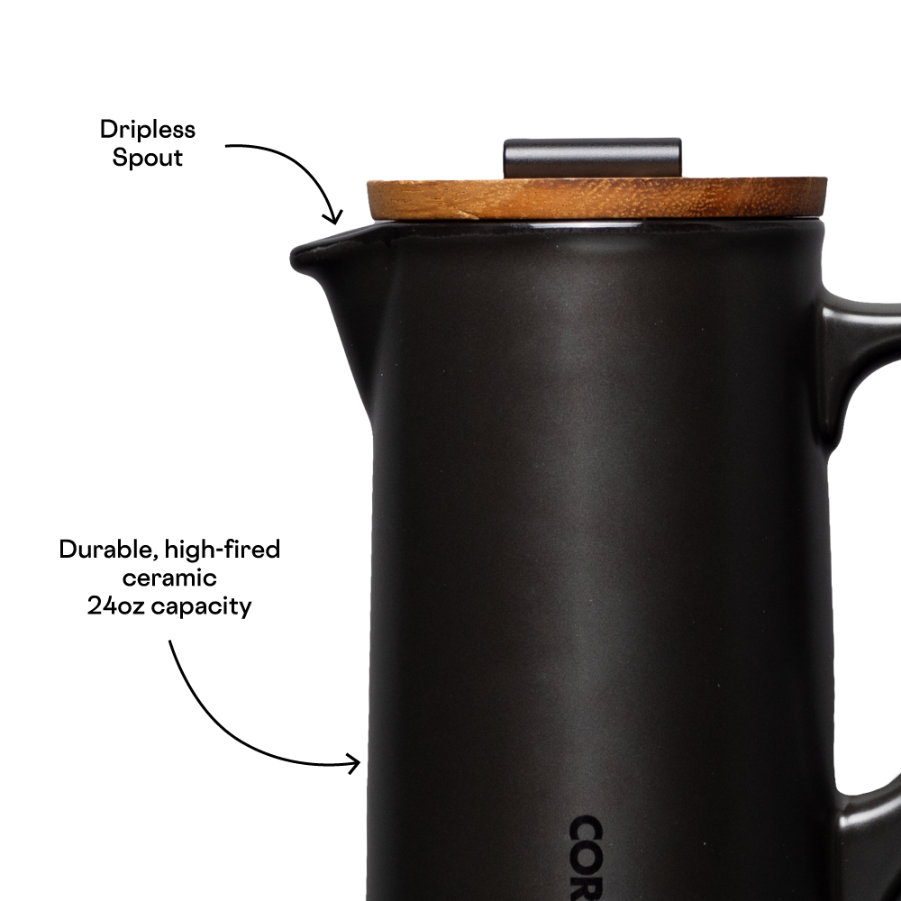 corkcicle-ceramic-french-press-34oz-capacity-double-walled-ceramic-minimalist-de image 5