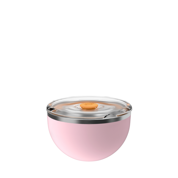 keepcup-go-bowl-luxe-flat-lid-pashmak-pink-glass-reusable-bowl-with-spillproof-f image 1