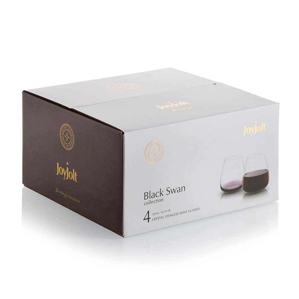 joyjolt-black-swan-stemless-red-wine-glasses-set-of-4-18-2-oz-lead-free-crystal image 6
