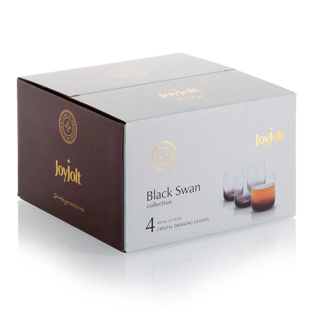 joyjolt-black-swan-whiskey-glasses-13-7-oz-set-of-4 image 5
