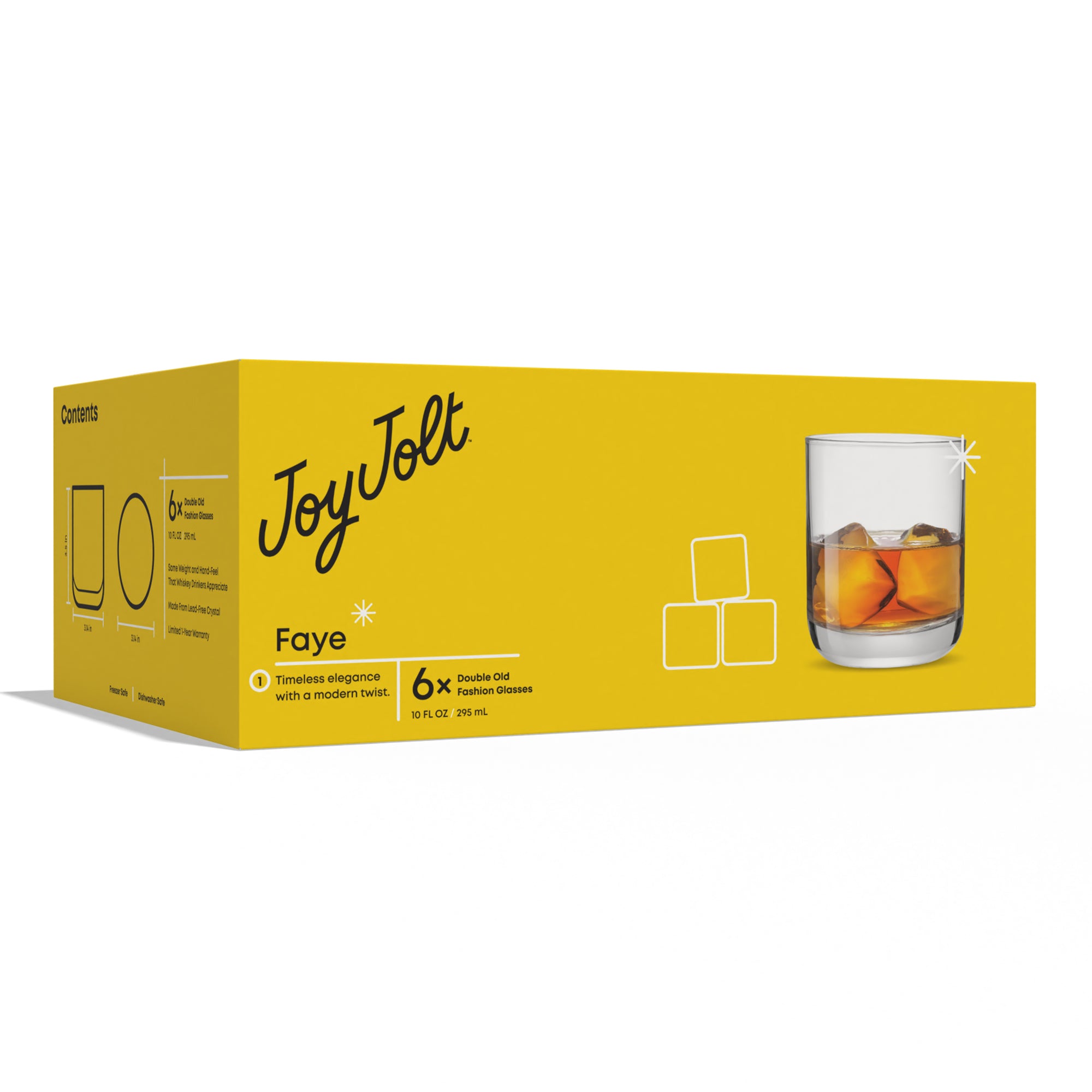 joyjolt-faye-double-old-fashioned-whiskey-glasses-10-oz-set-of-2 image 7