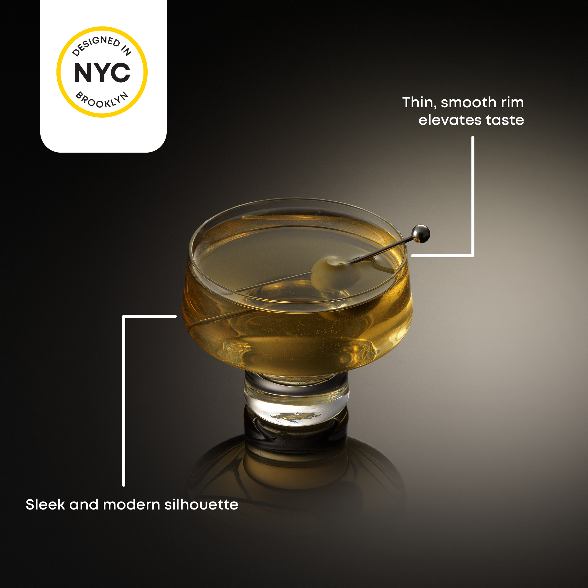 joyjolt-sidney-stemless-coupe-glasses-set-of-4-10-oz image 2