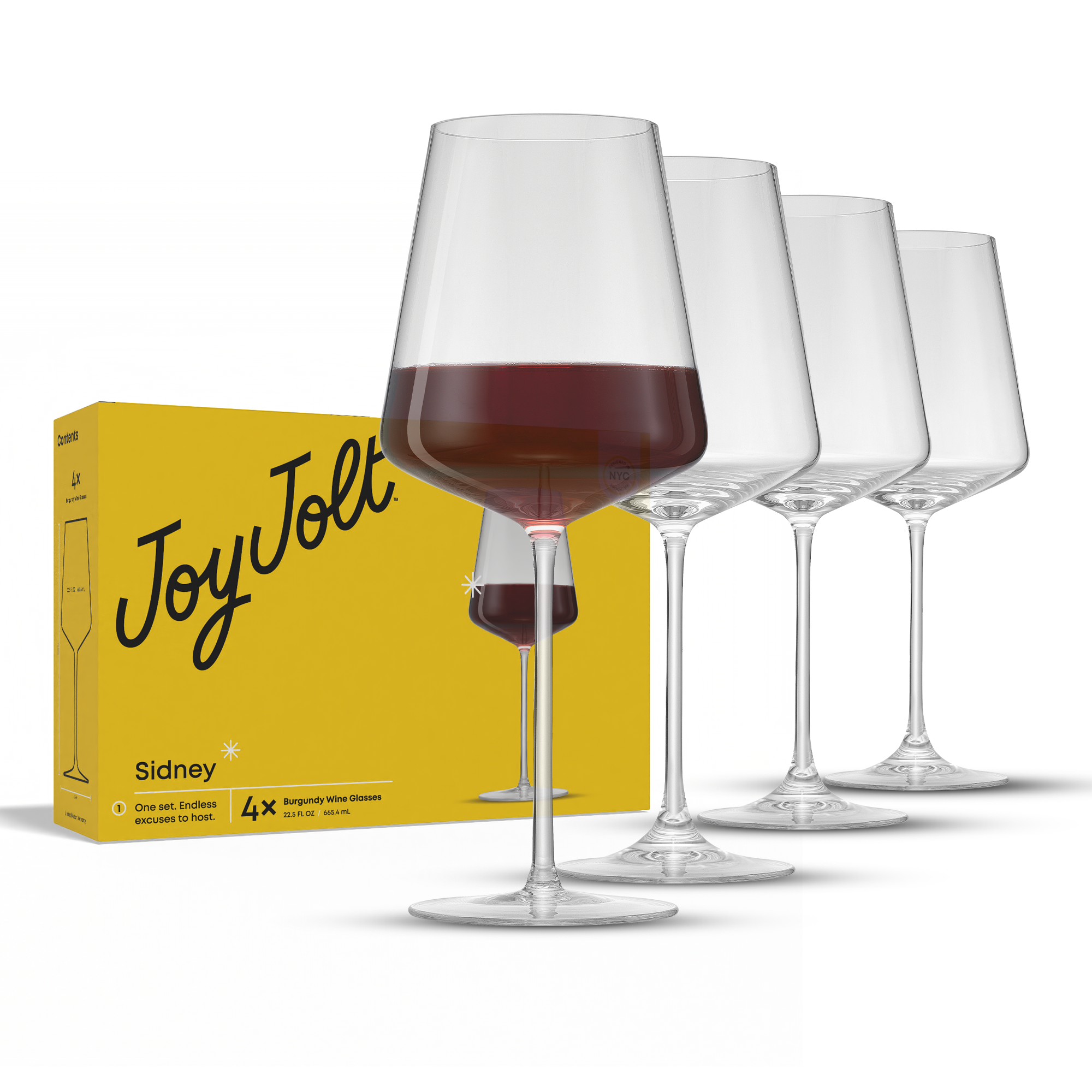 joyjolt-sidney-burgundy-wine-glasses-22-5-oz-set-of-4 image 7
