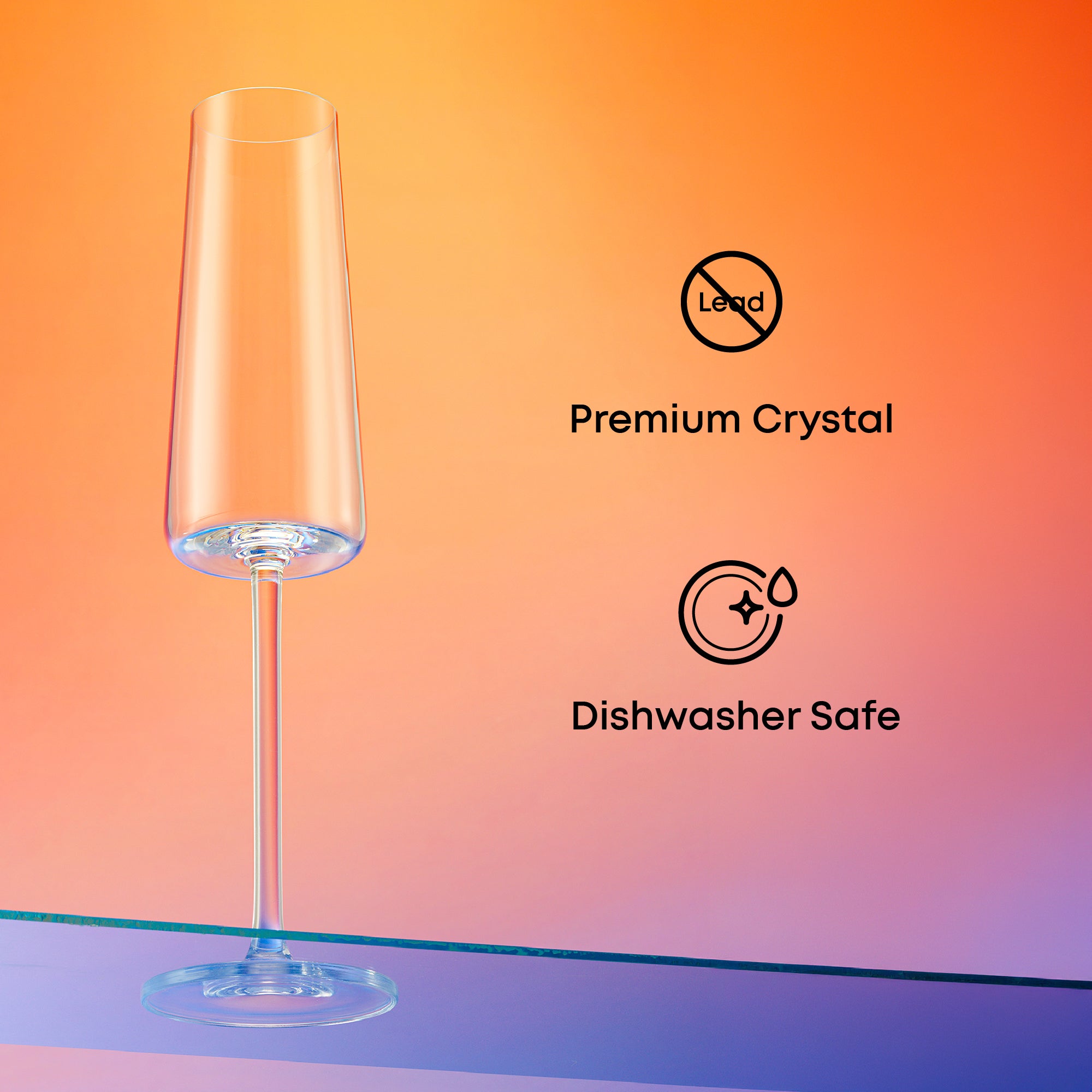 joyjolt-aura-champagne-glasses-6-oz-set-of-4 image 6