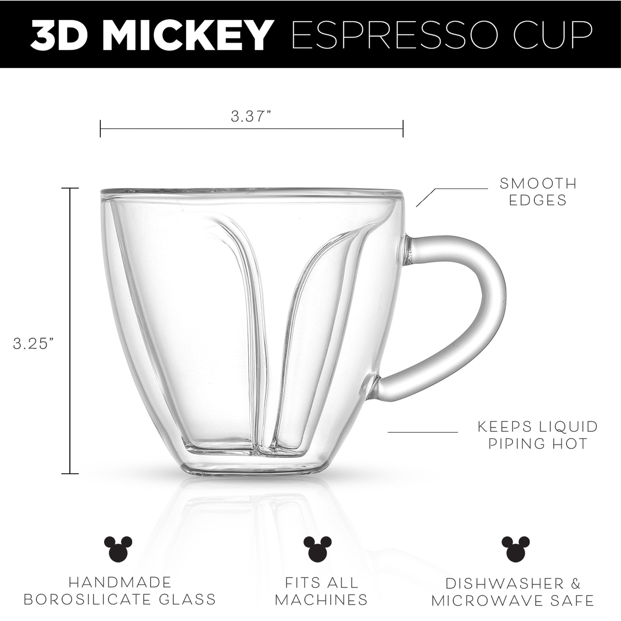 joyjolt-disney-mickey-mouse-3d-espresso-cups-set-of-2-5-4-oz-double-wall-borosil image 7