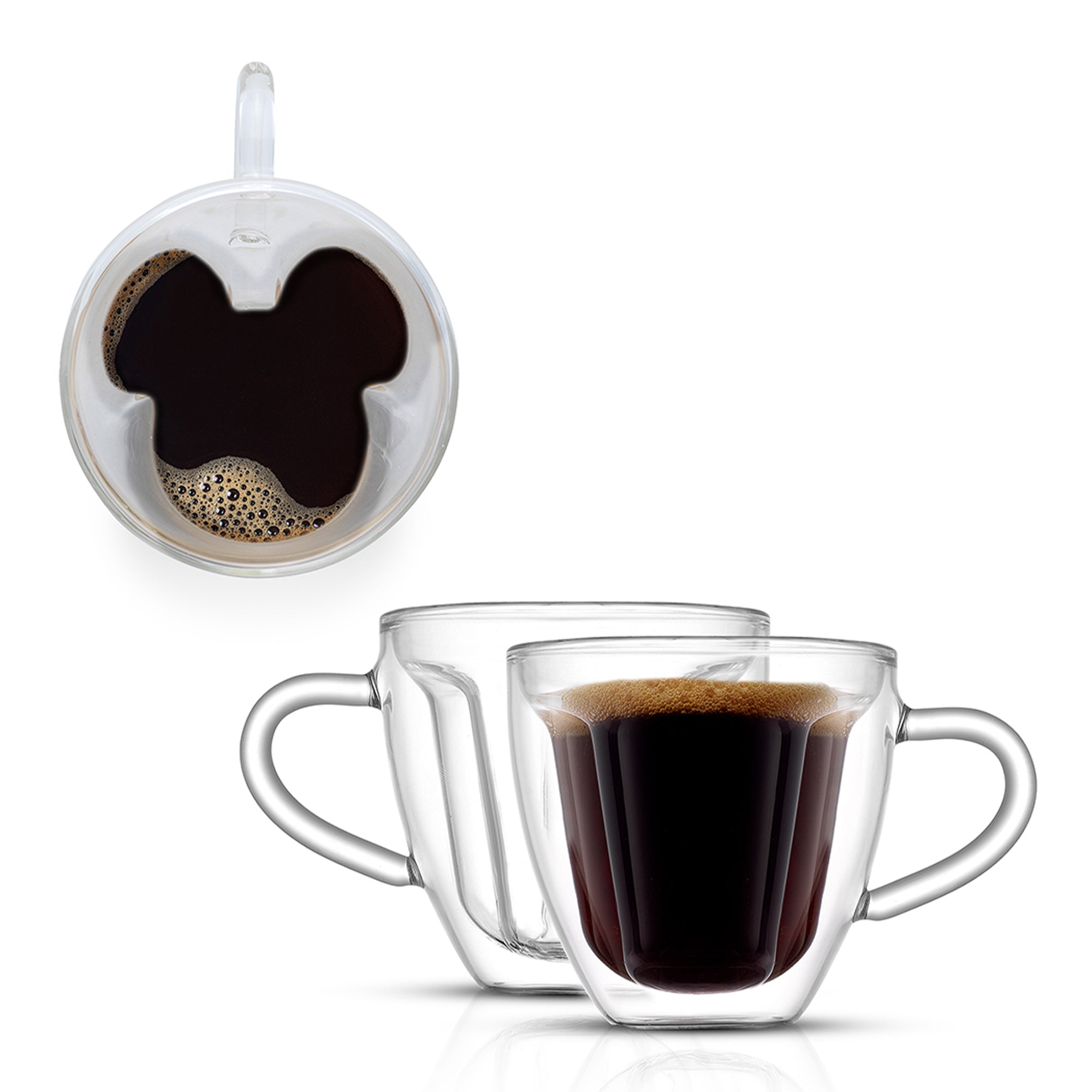 joyjolt-disney-mickey-mouse-3d-espresso-cups-set-of-2-5-4-oz-double-wall-borosil image 1